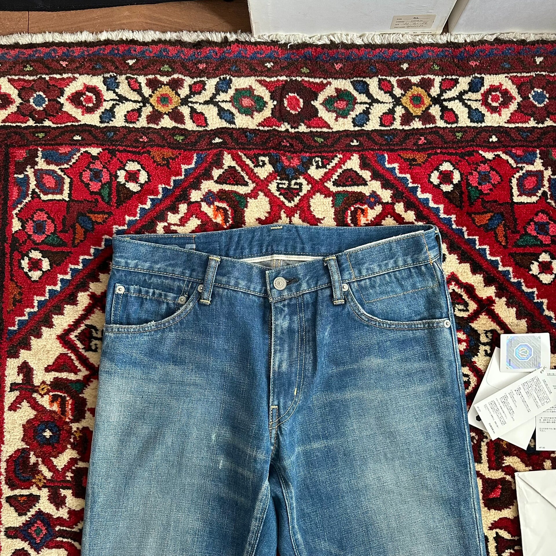 visvim 16aw 04d5 Washed Jeans — detail