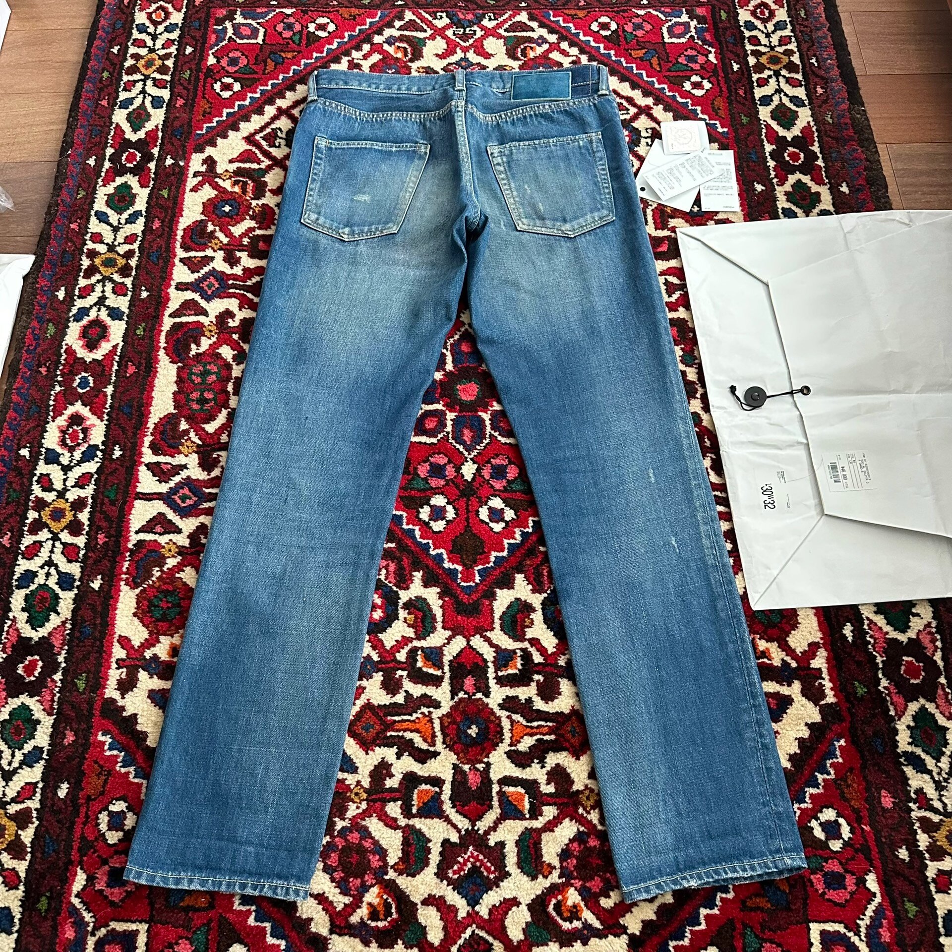 visvim 16aw 04d5 Washed Jeans — front