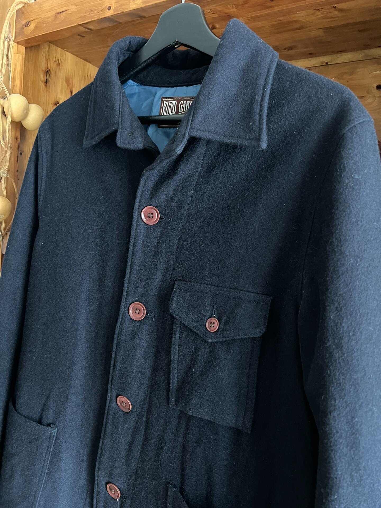 Momotaro Wool Jacket — back