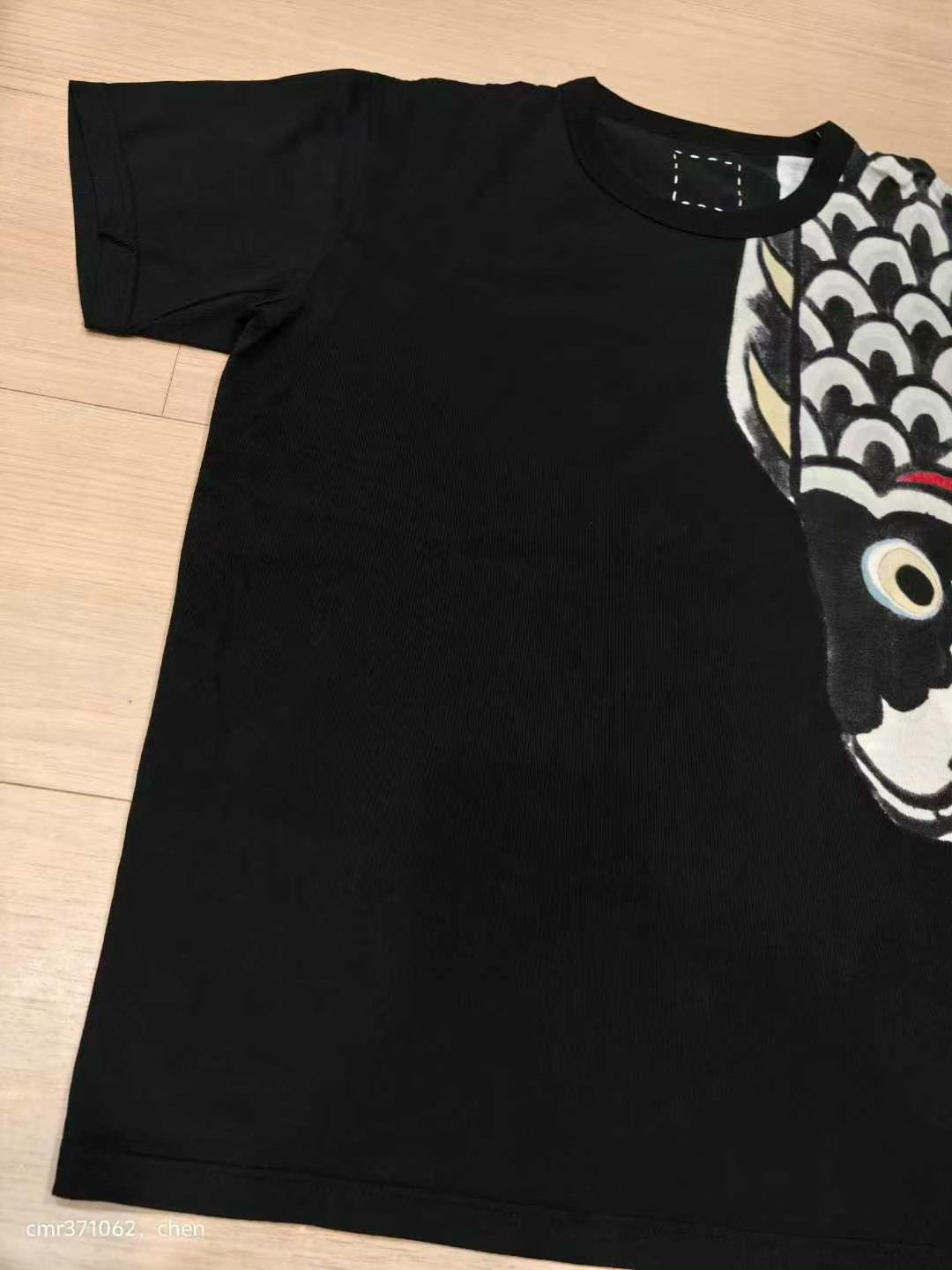 visvim 17SS Upstreamer Koi Tee — detail