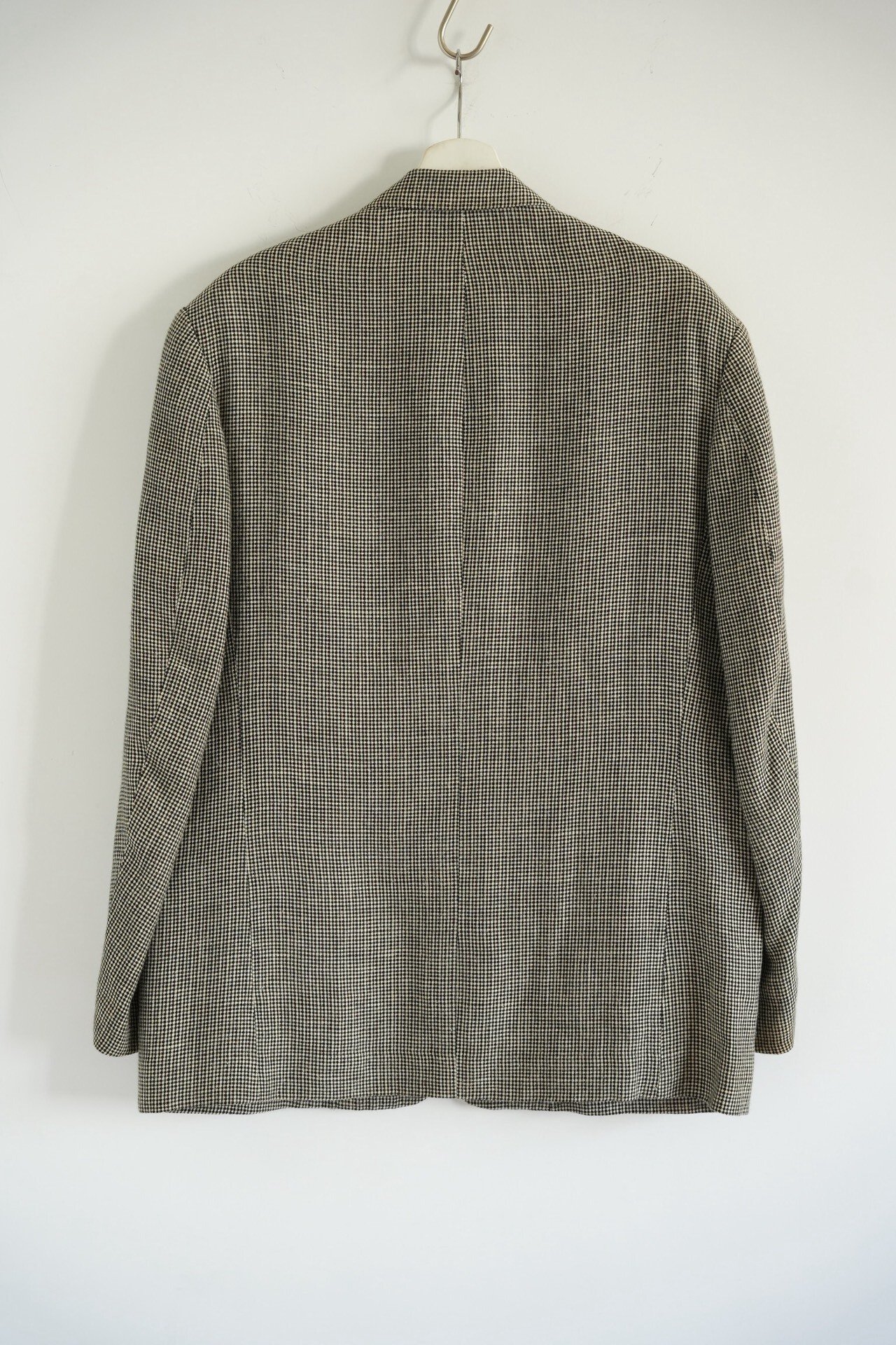 Yohji Yamamoto 90s Houndstooth Blazer — front