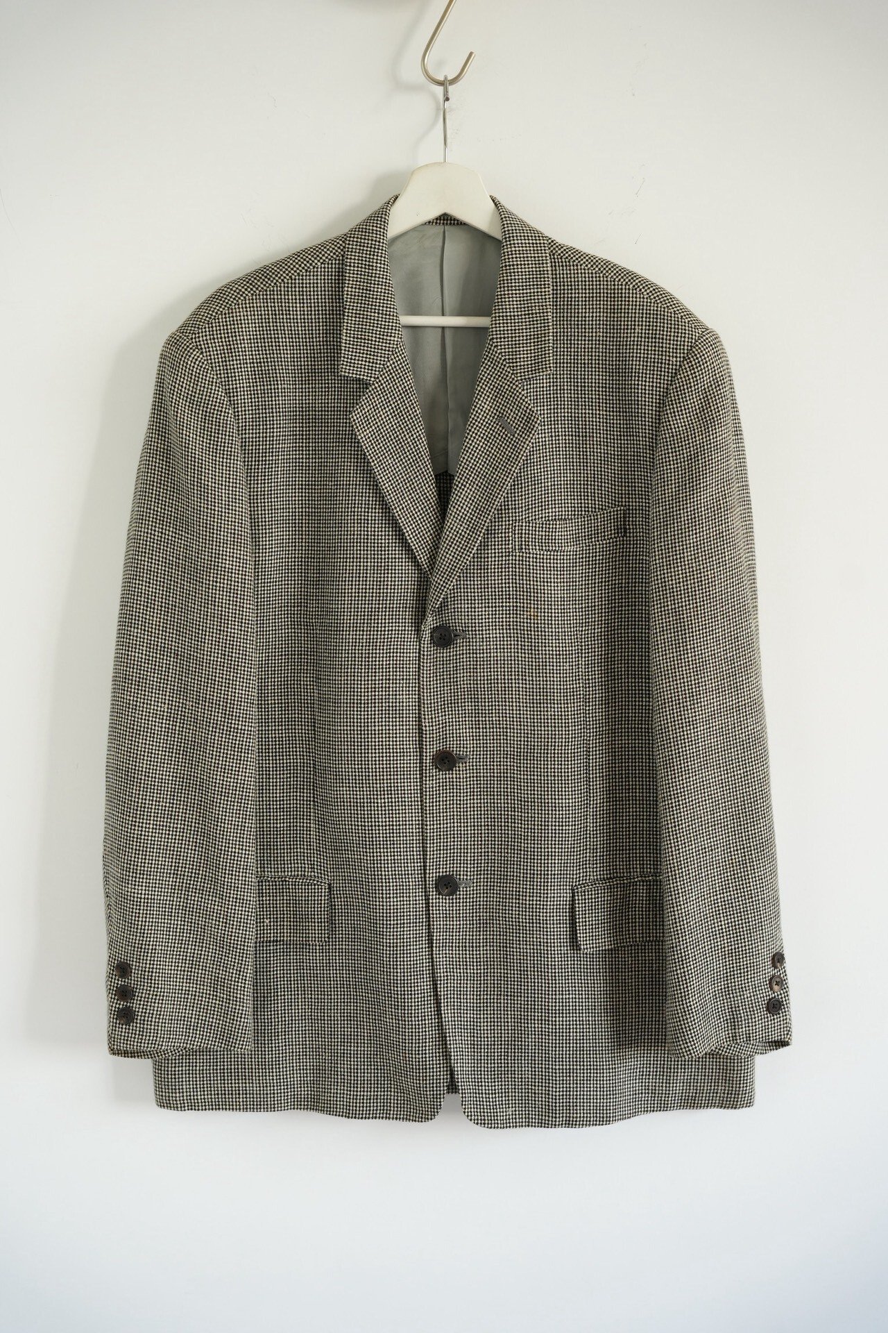Yohji Yamamoto 90s Houndstooth Blazer
