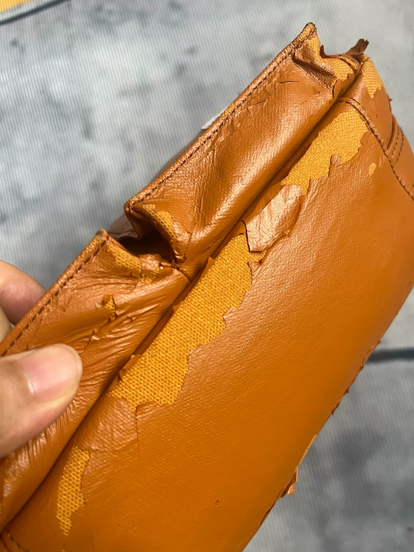 Porter Tokyo Brown Camera Shoulder Bag — front