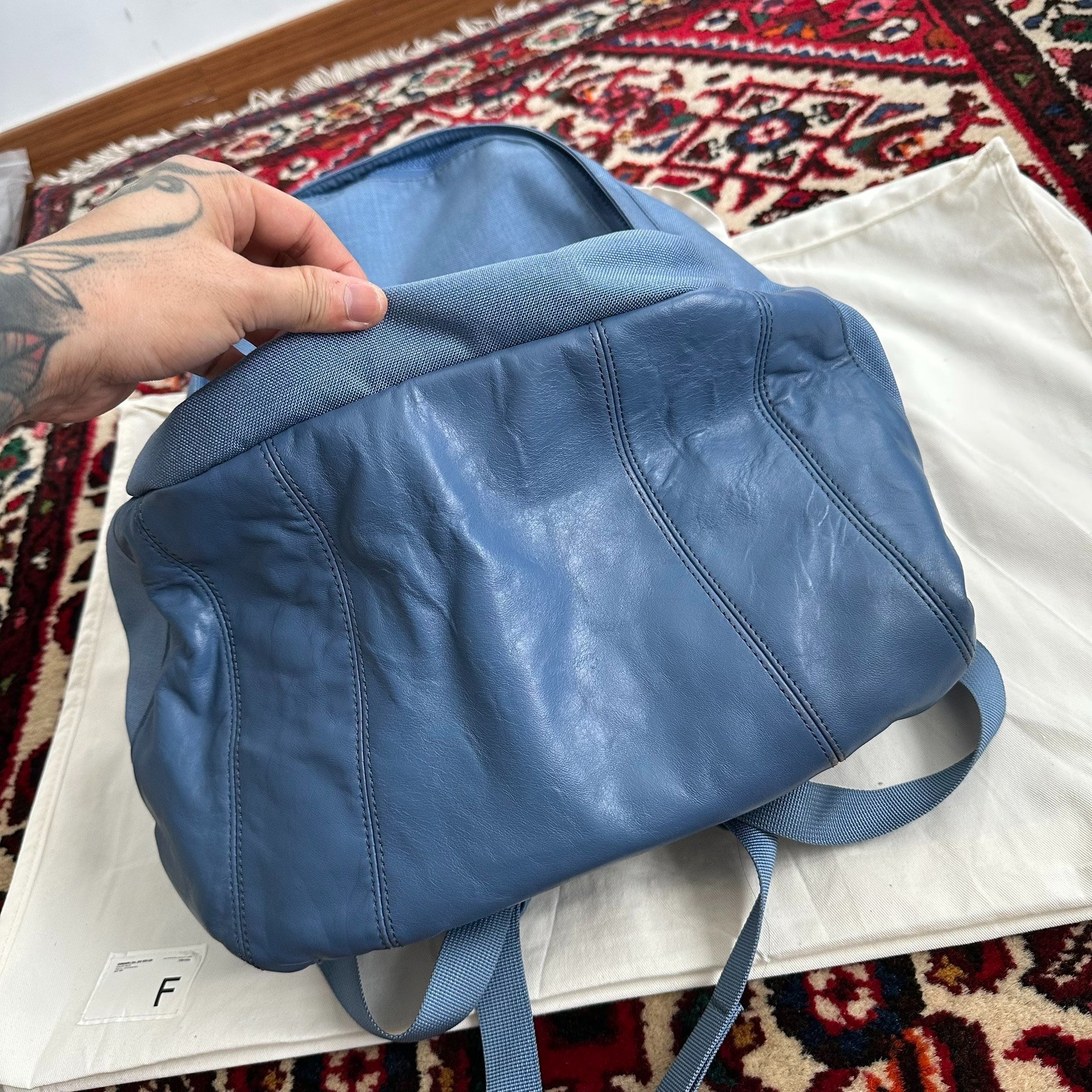 VISVIM 23SS CORDURA 22L Backpack — label