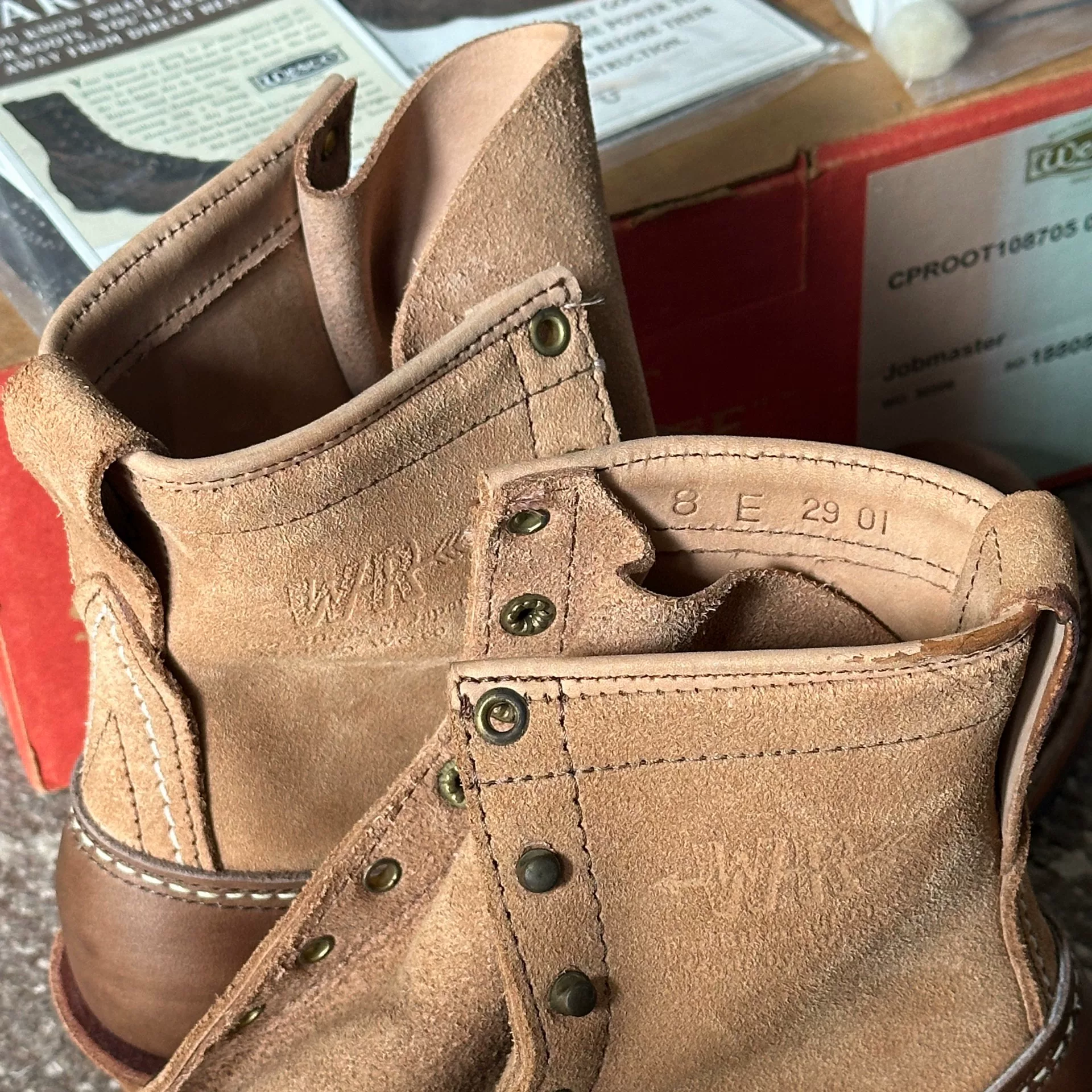 Wesco x Westernriver 8E Jobmaster Boots — front