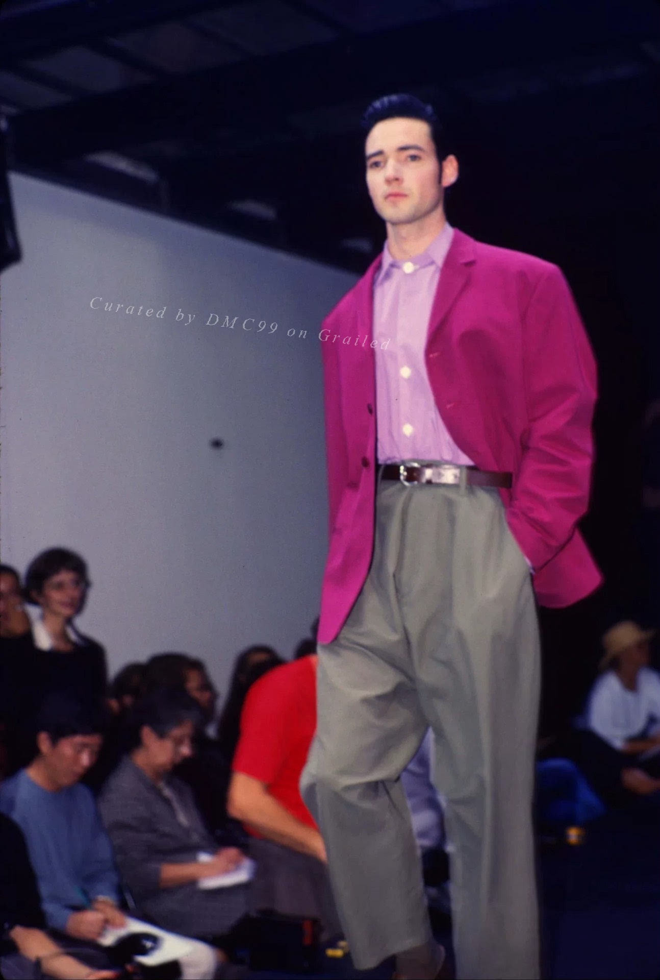 Yohji Yamamoto 90SS Red Runway Suit Jacket