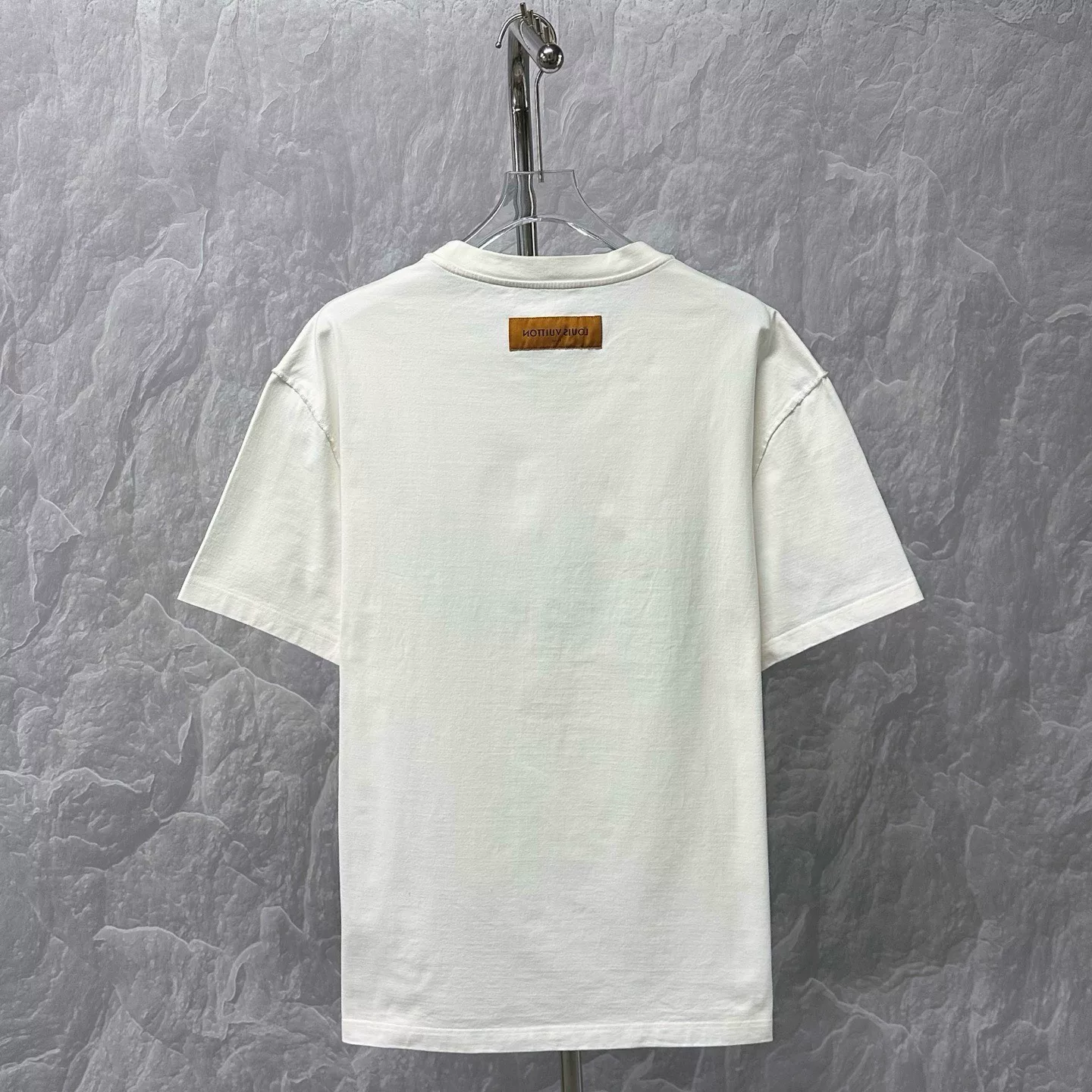 Louis Vuitton Embroidered Letter Short Sleeve — back