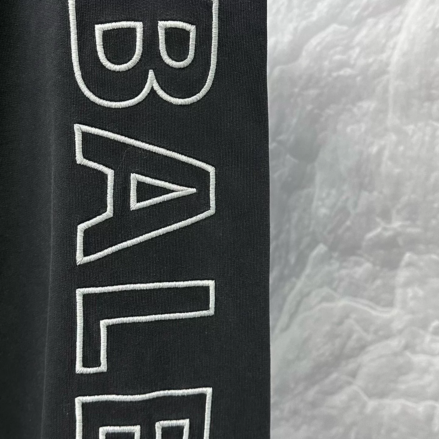 Balenciaga Logo Embroidered Elastic Pants — detail