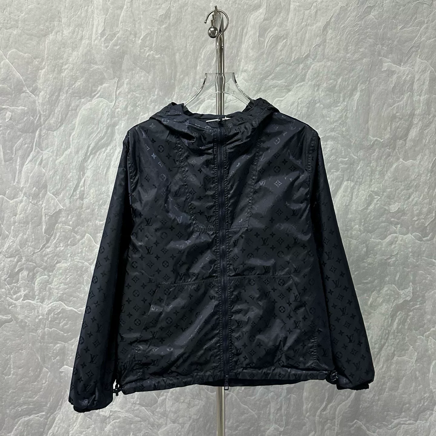 Louis Vuitton Reversible All-Over Print Hooded Jacket