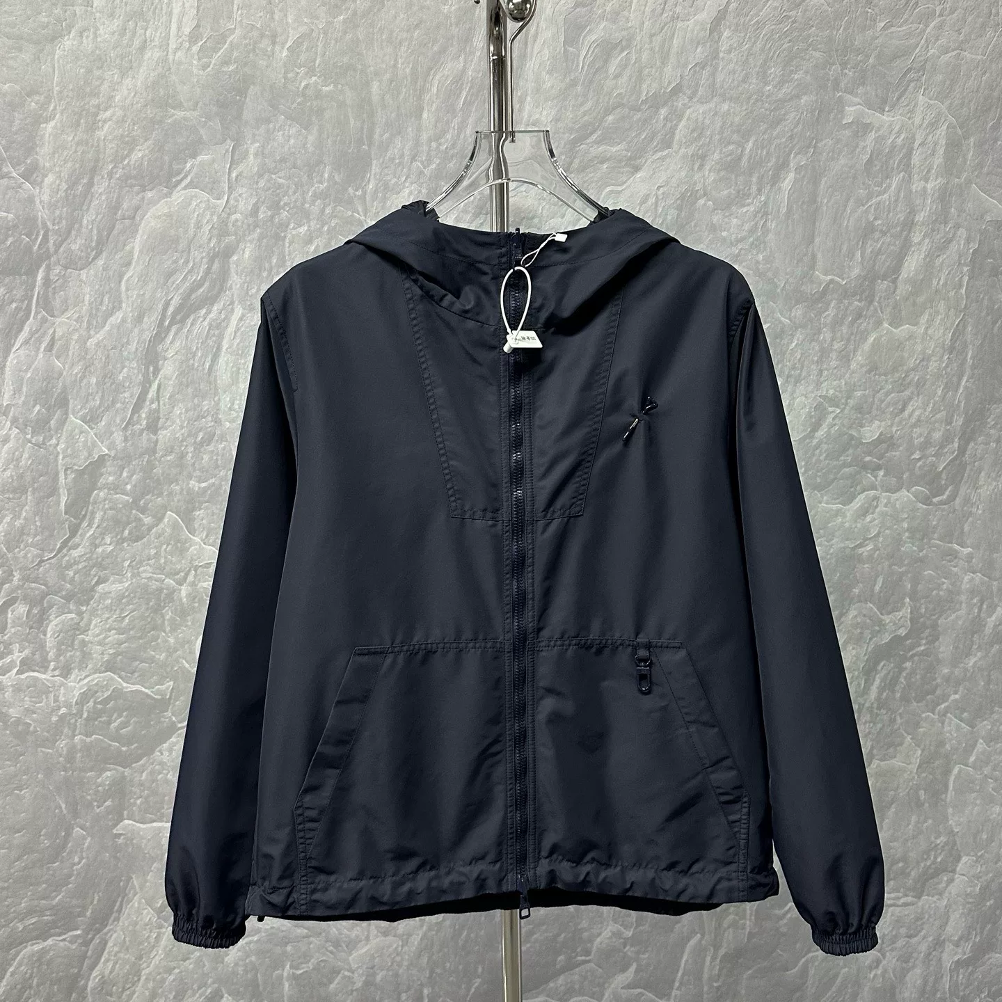 Louis Vuitton Reversible All-Over Print Hooded Jacket — detail
