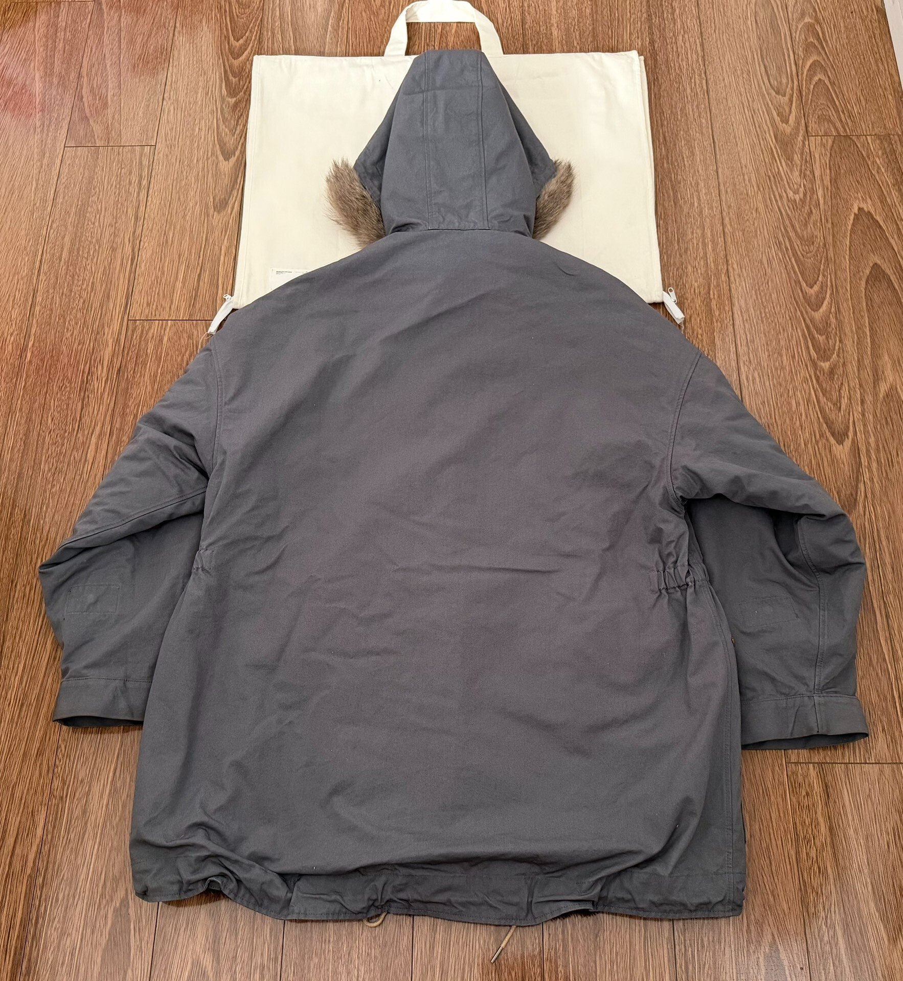 VISVIM Cold Bay Parka Wool Alpaca — front
