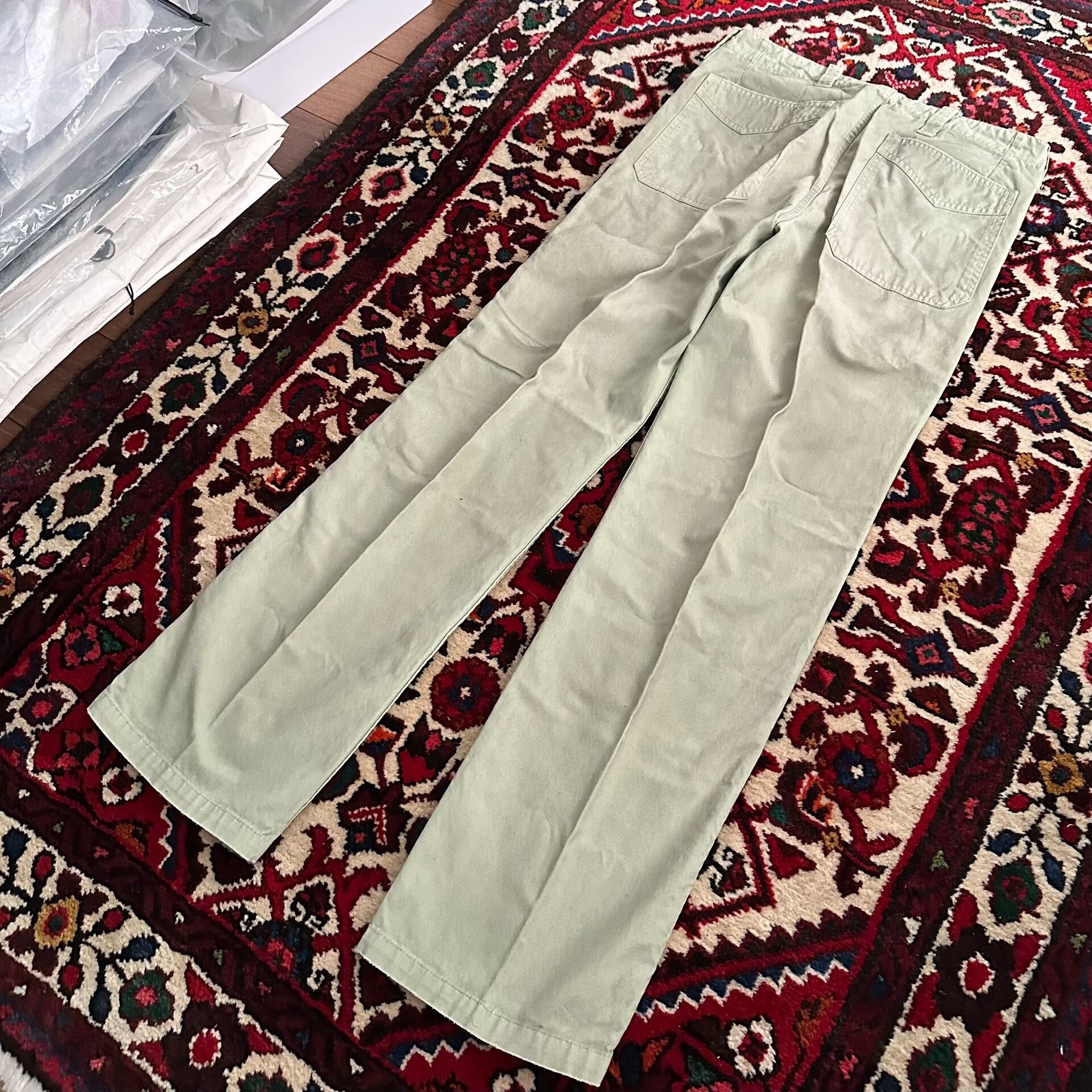 visvim 21AW GIFFORD PANTS DMGD — label