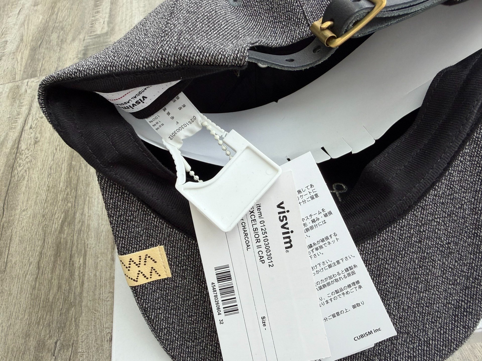 VISVIM 25SS EXCELSIOR II CAP — detail