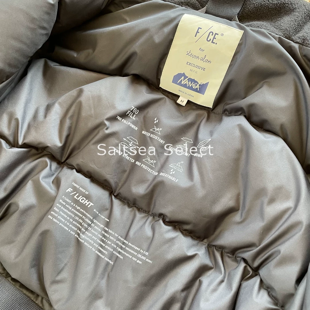 STEVEN ALAN x NANGA x F/CE Down JKT — detail