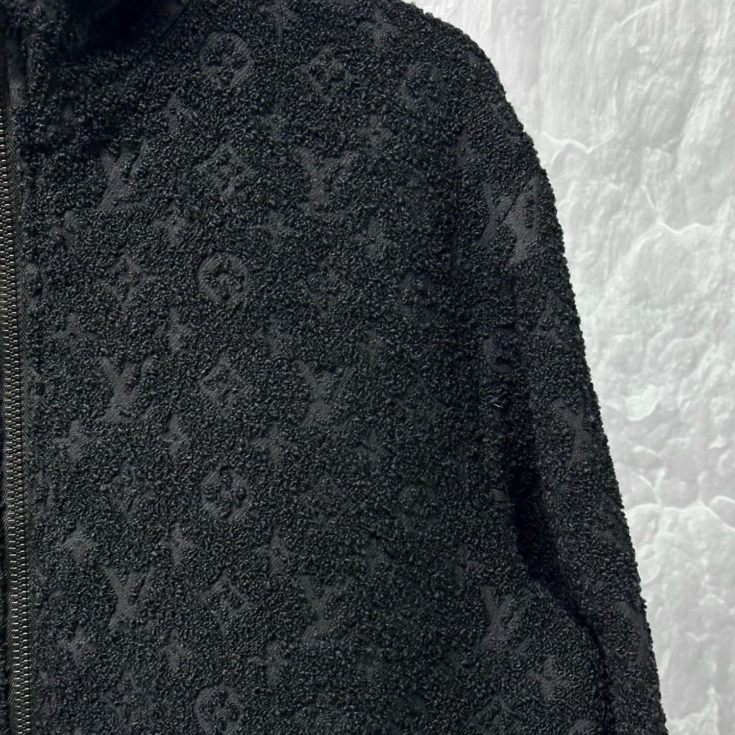 Louis Vuitton SS25 Teddy Fleece Jacket — detail