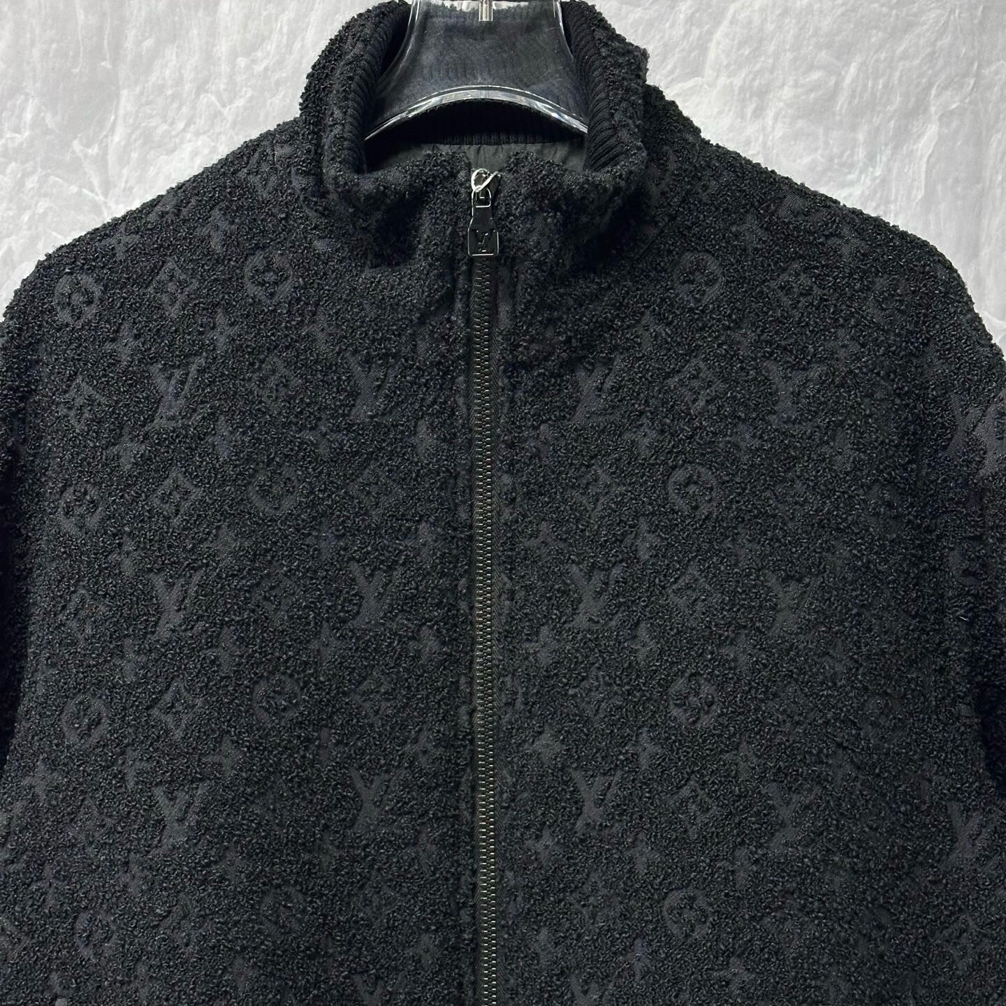 Louis Vuitton SS25 Teddy Fleece Jacket — front