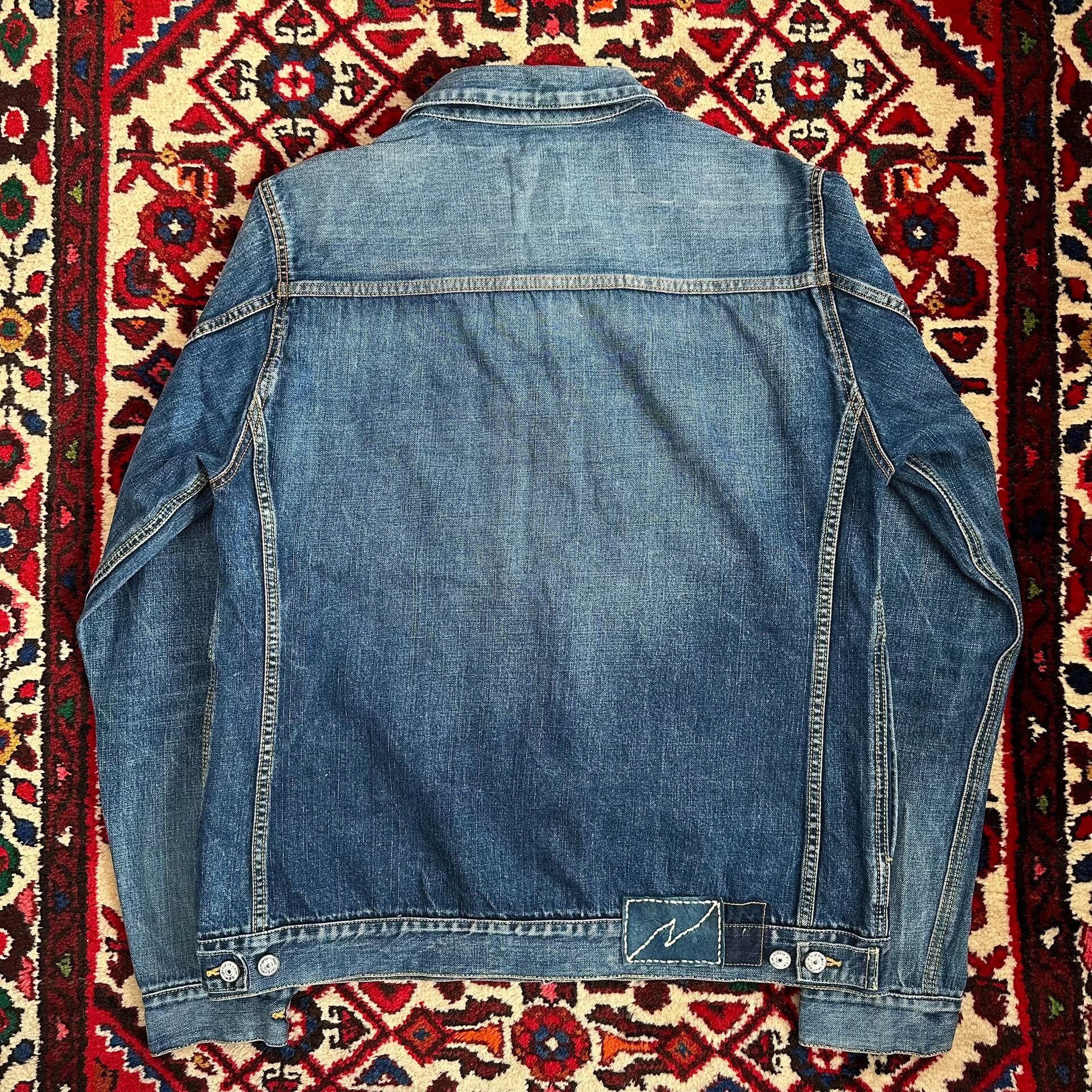 visvim 19aw 101 Dry1000 Denim Jacket — front