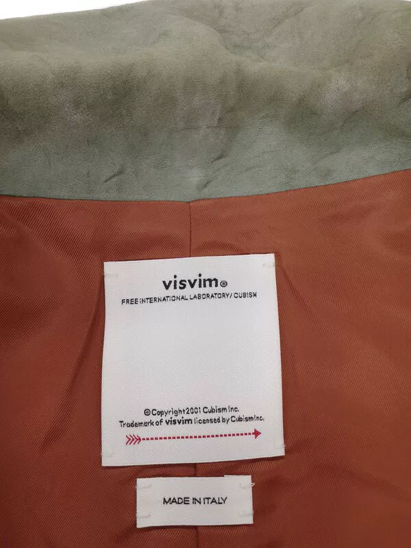 VISVIM 24SS DUNLOP JKT IT Leather Jacket — detail