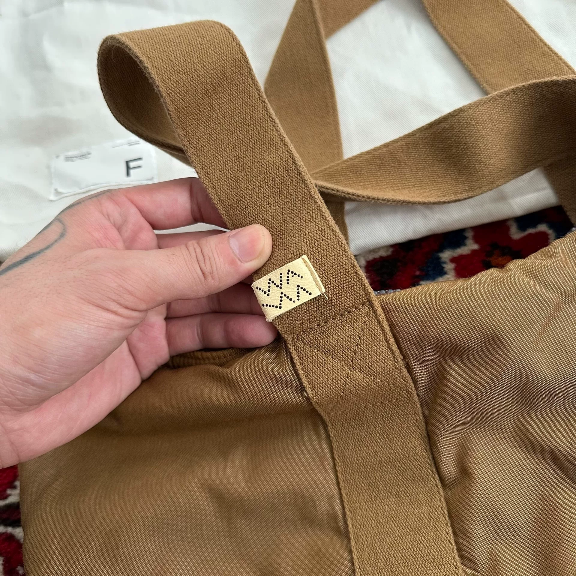 VISVIM 21AW SLEEPER TOTE (M) — detail