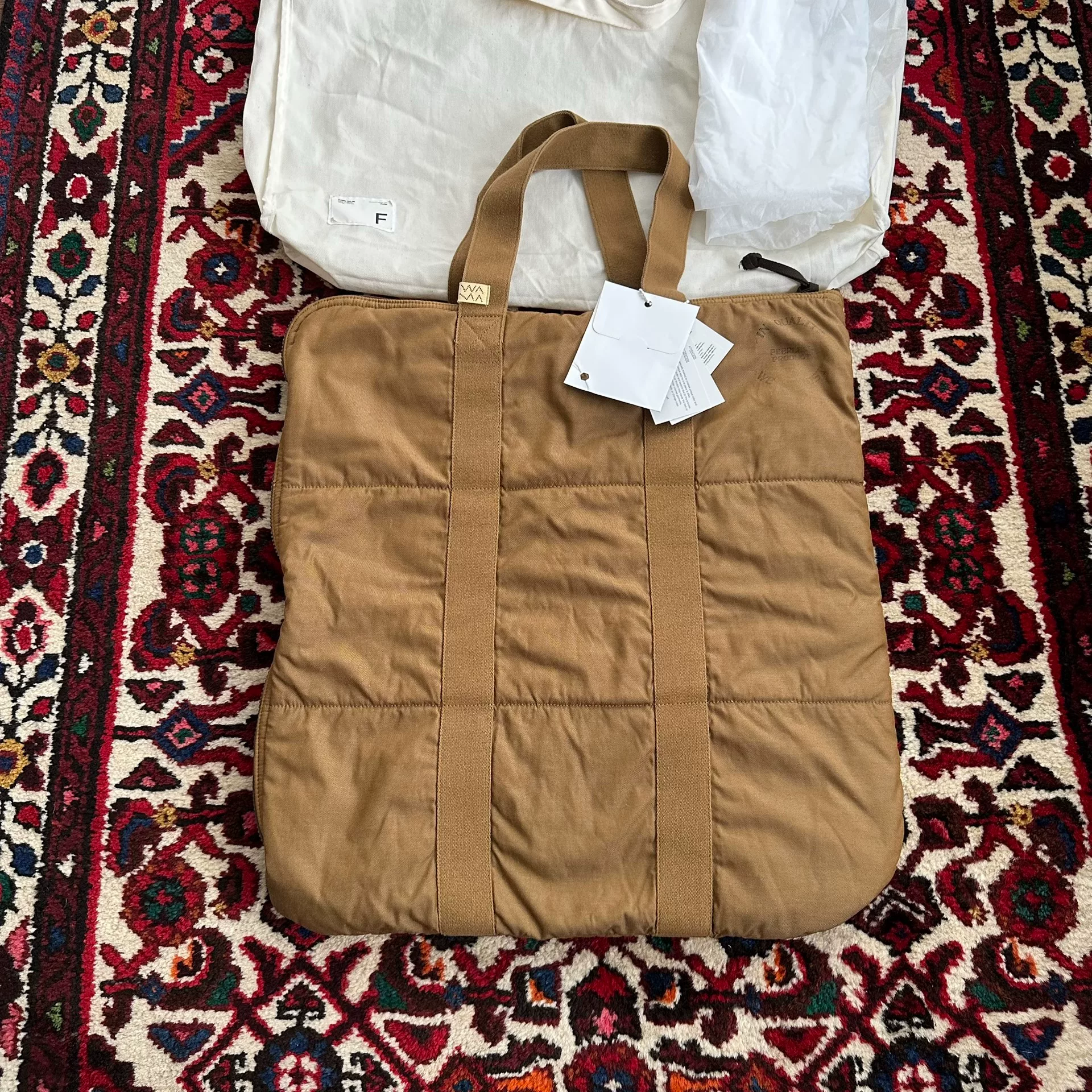 VISVIM 21AW SLEEPER TOTE (M) — front