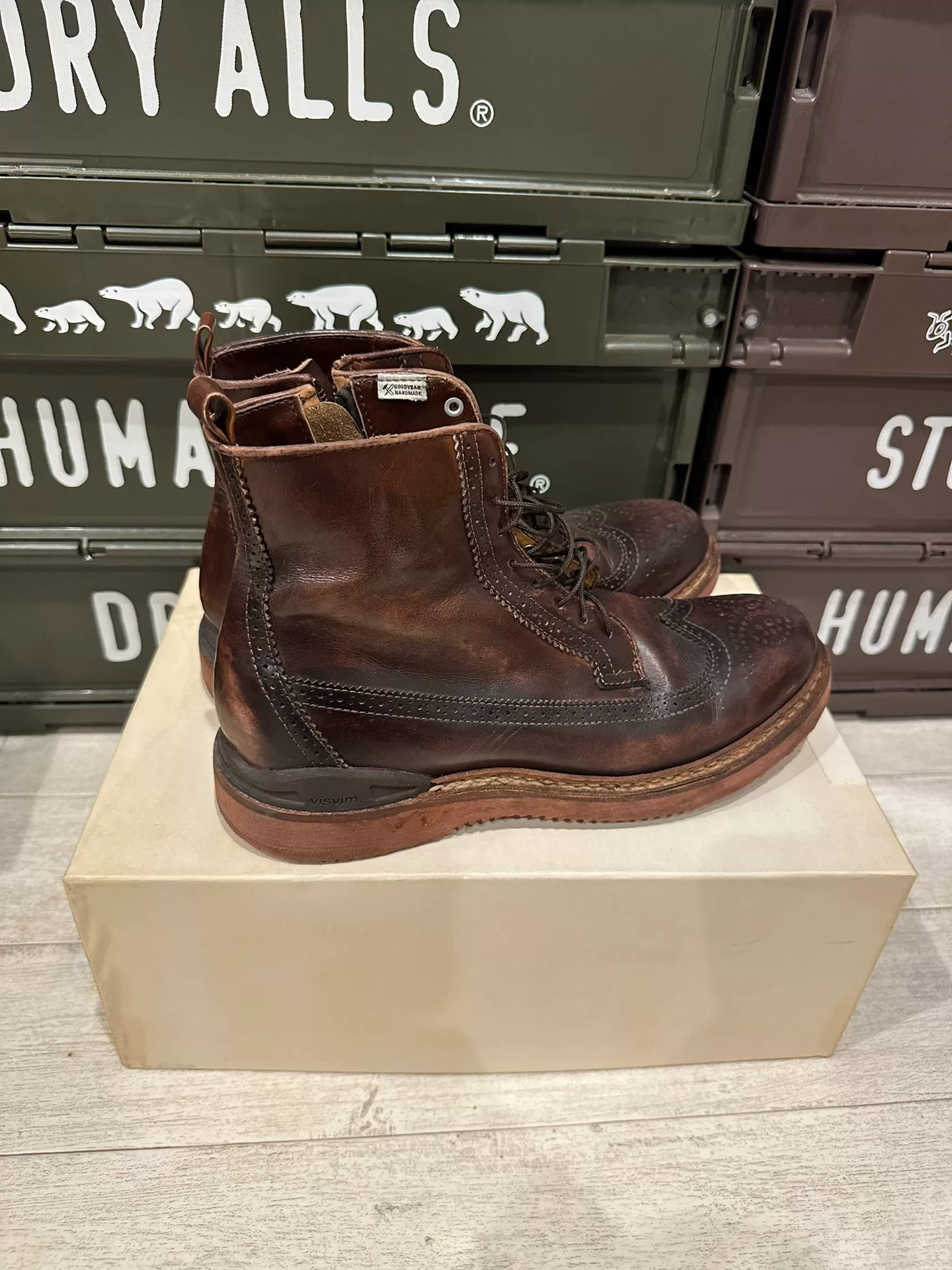 visvim PATRICIAN W.T. MID-FOLK — front