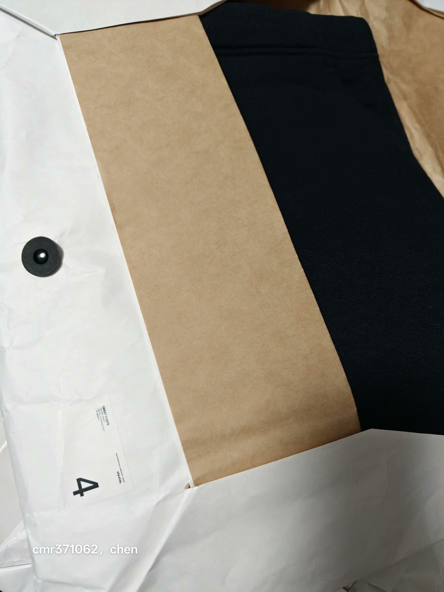 VISVIM 25AW Sweat Pants — back