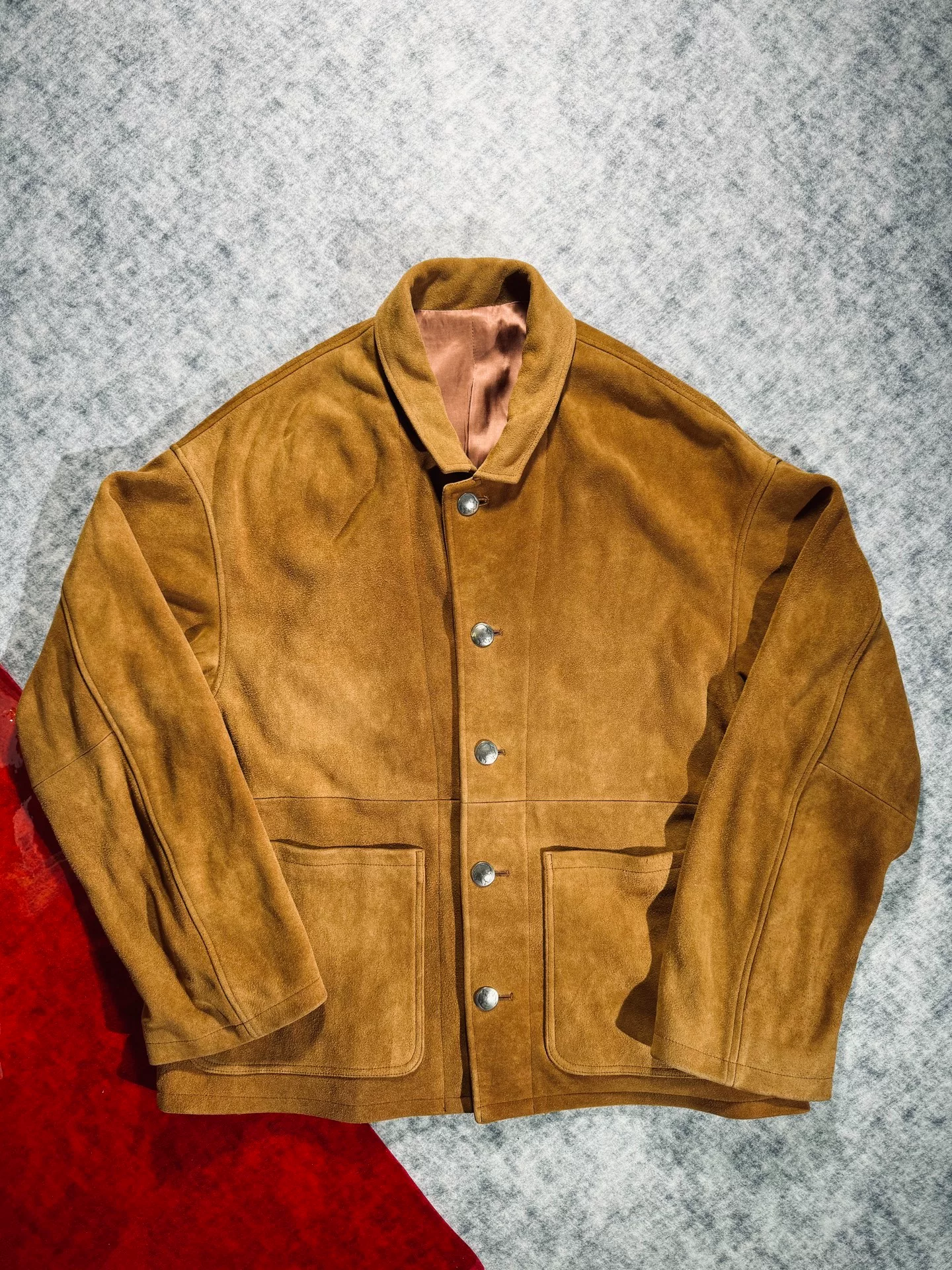 visvim sower JKT IT deerskin leather jacket