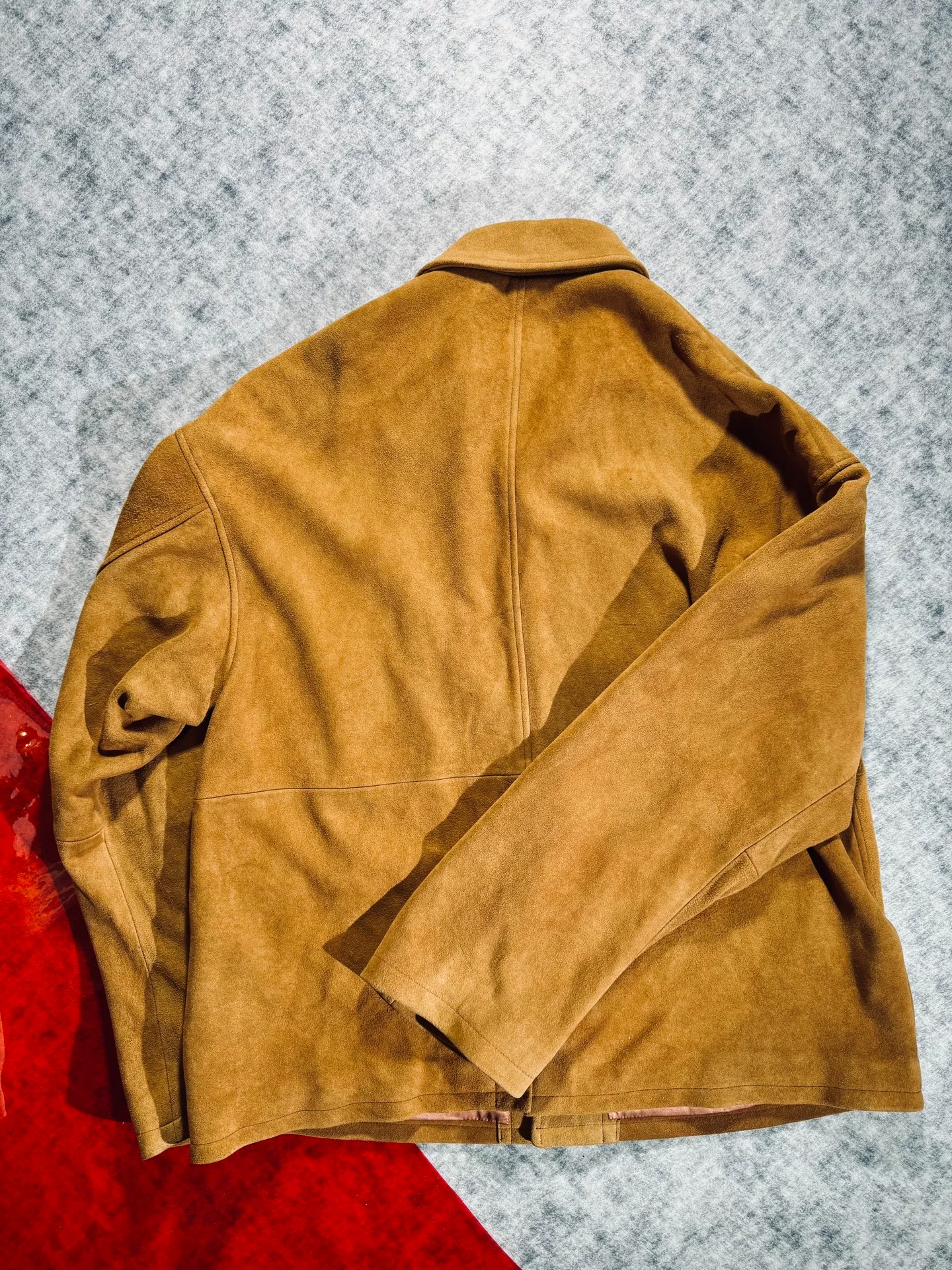 visvim sower JKT IT deerskin leather jacket — front