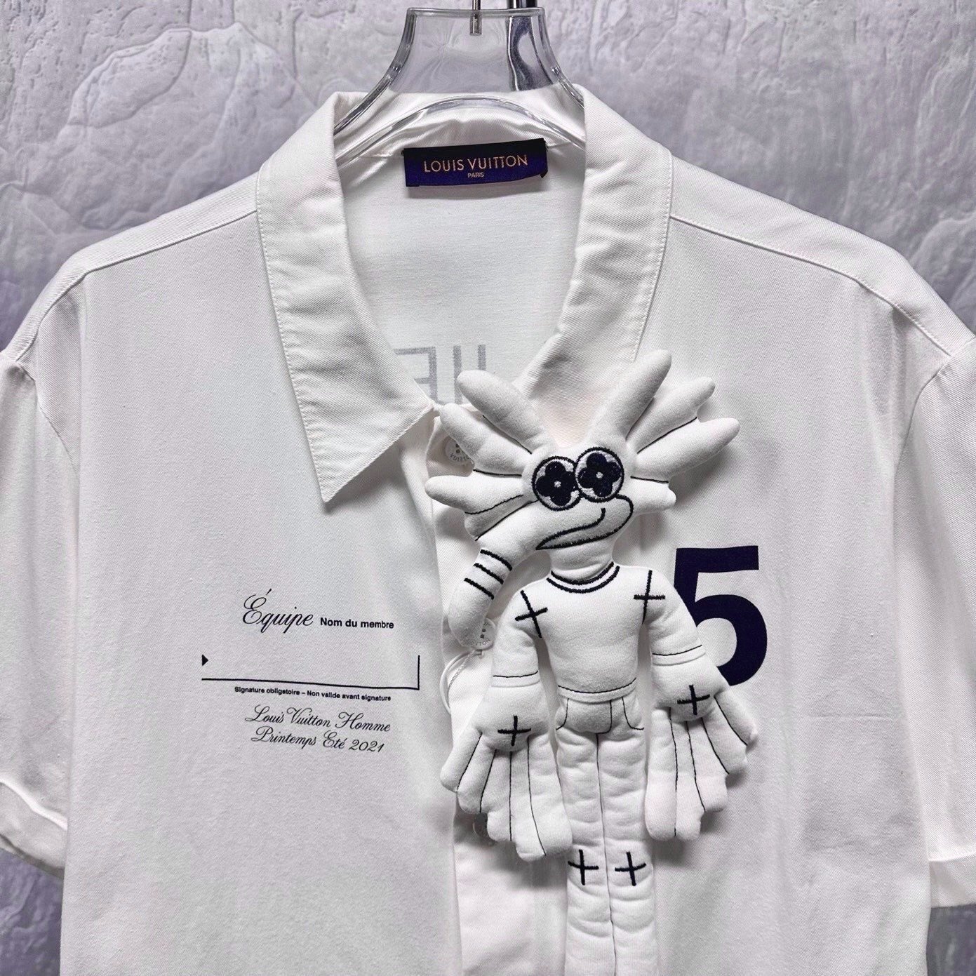 Louis Vuitton Doll Paratrooper Short Sleeve Shirt — front
