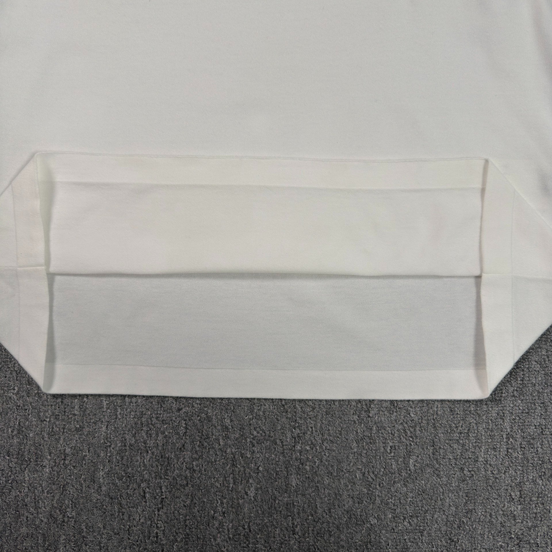 Louis Vuitton Monogram Cuff White Tee — label
