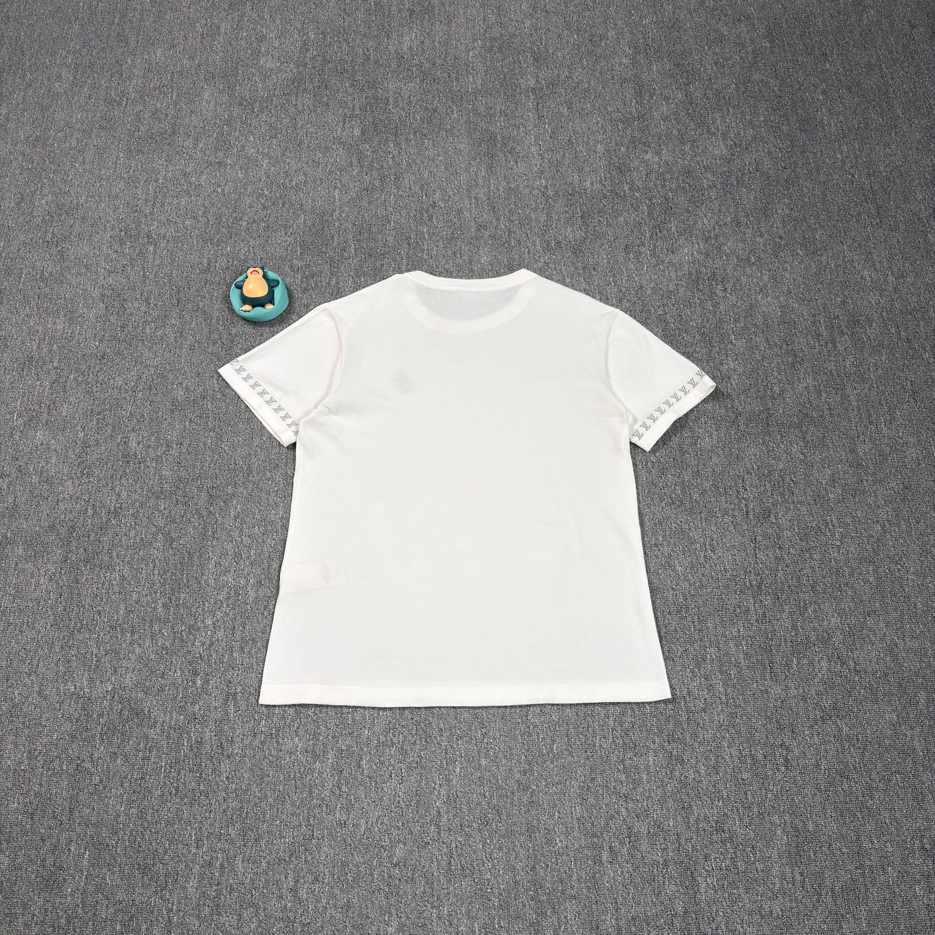 Louis Vuitton Monogram Cuff White Tee — front