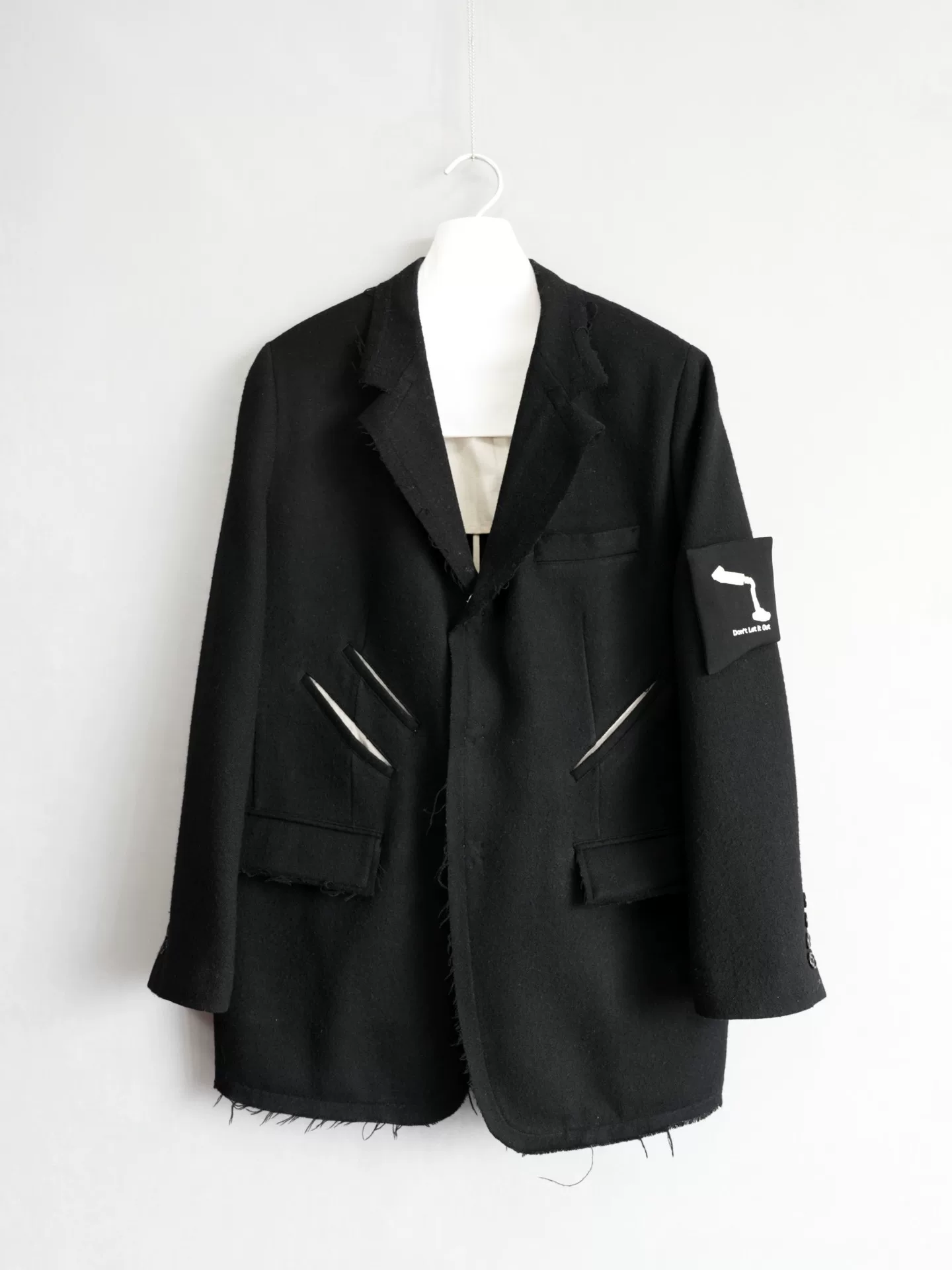 Yohji Yamamoto 09AW Scratch Runway Coat