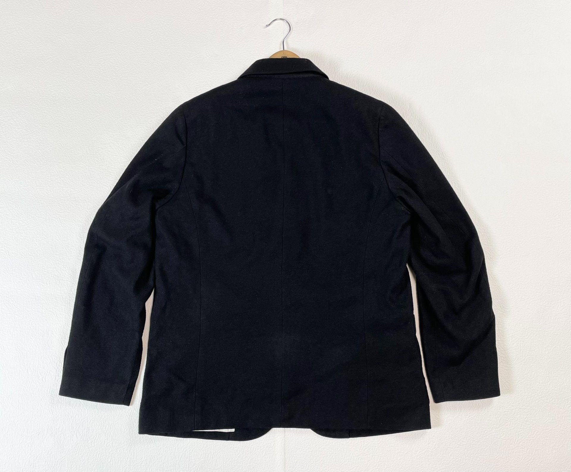 VISVIM Wool Blend Patterned Collar Blazer — front