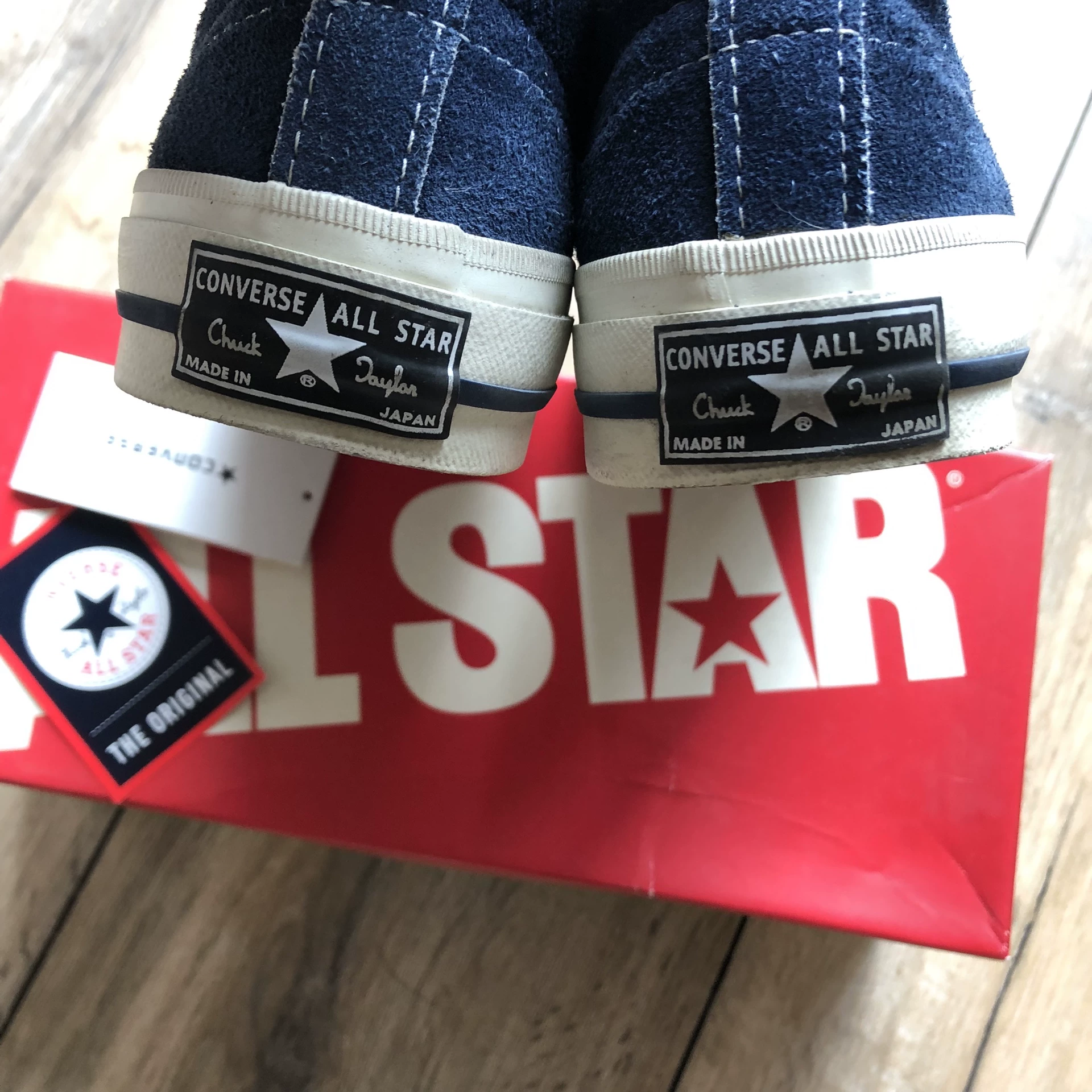 Converse One Star J Japan Made — label
