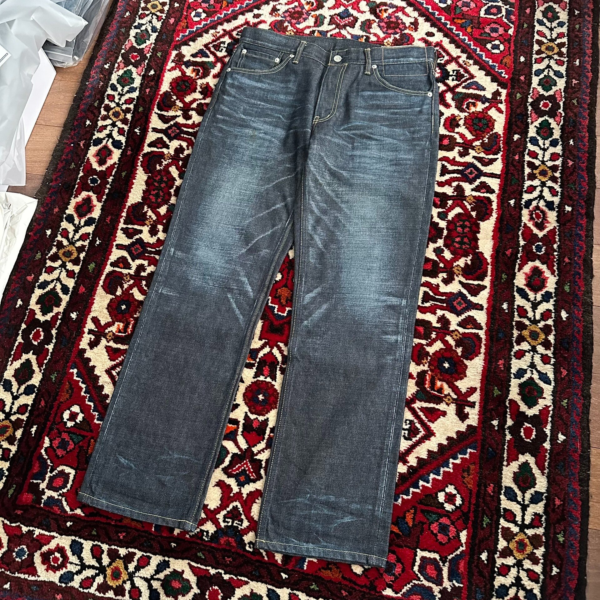 visvim 16SS 03NW Washed Jeans — back