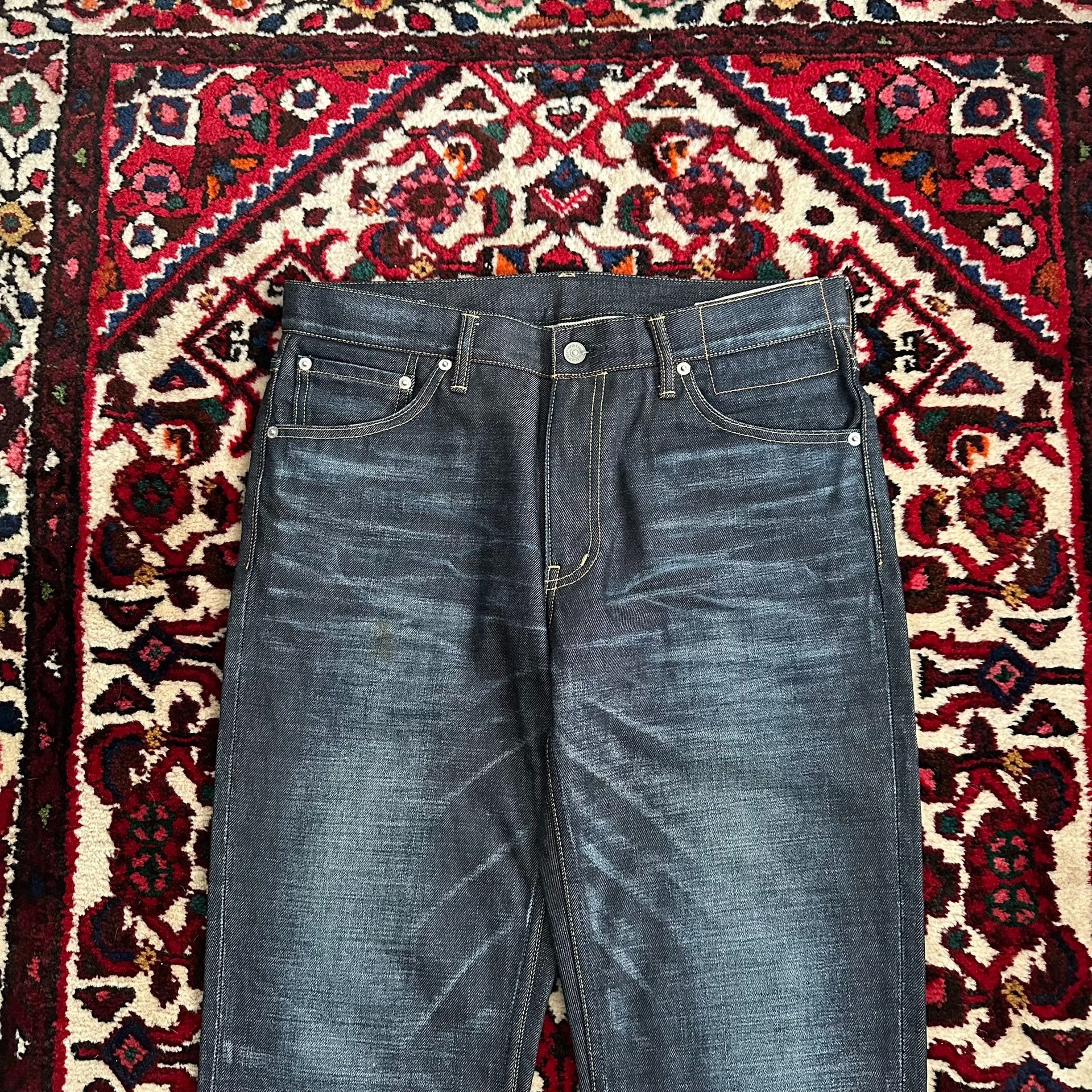 visvim 16SS 03NW Washed Jeans — label