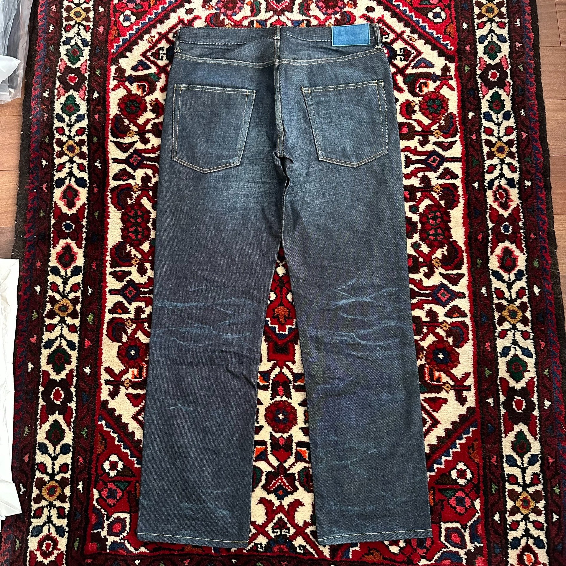 visvim 16SS 03NW Washed Jeans — front