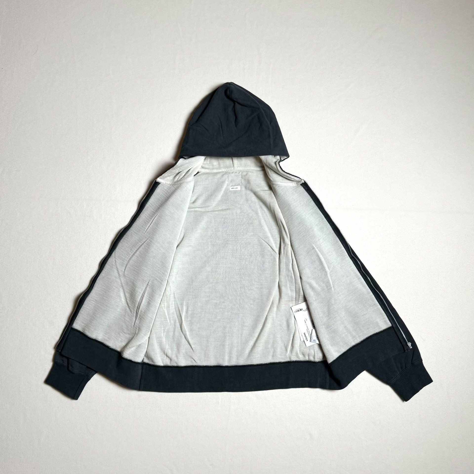 VISVIM 25AW Jumbo SB Dual Hoodie — detail