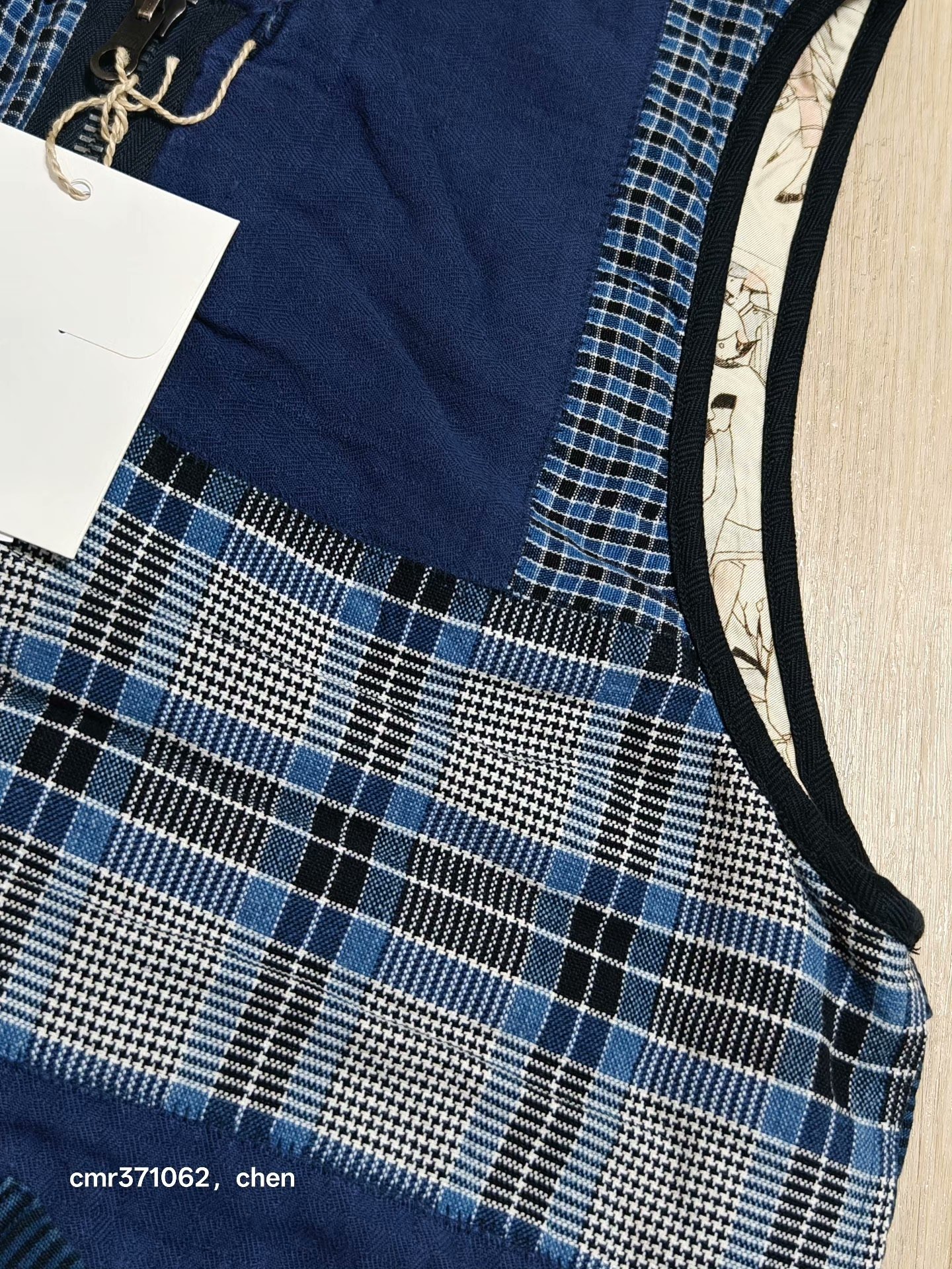 visvim 21AW ICT Iris Liner Vest — label