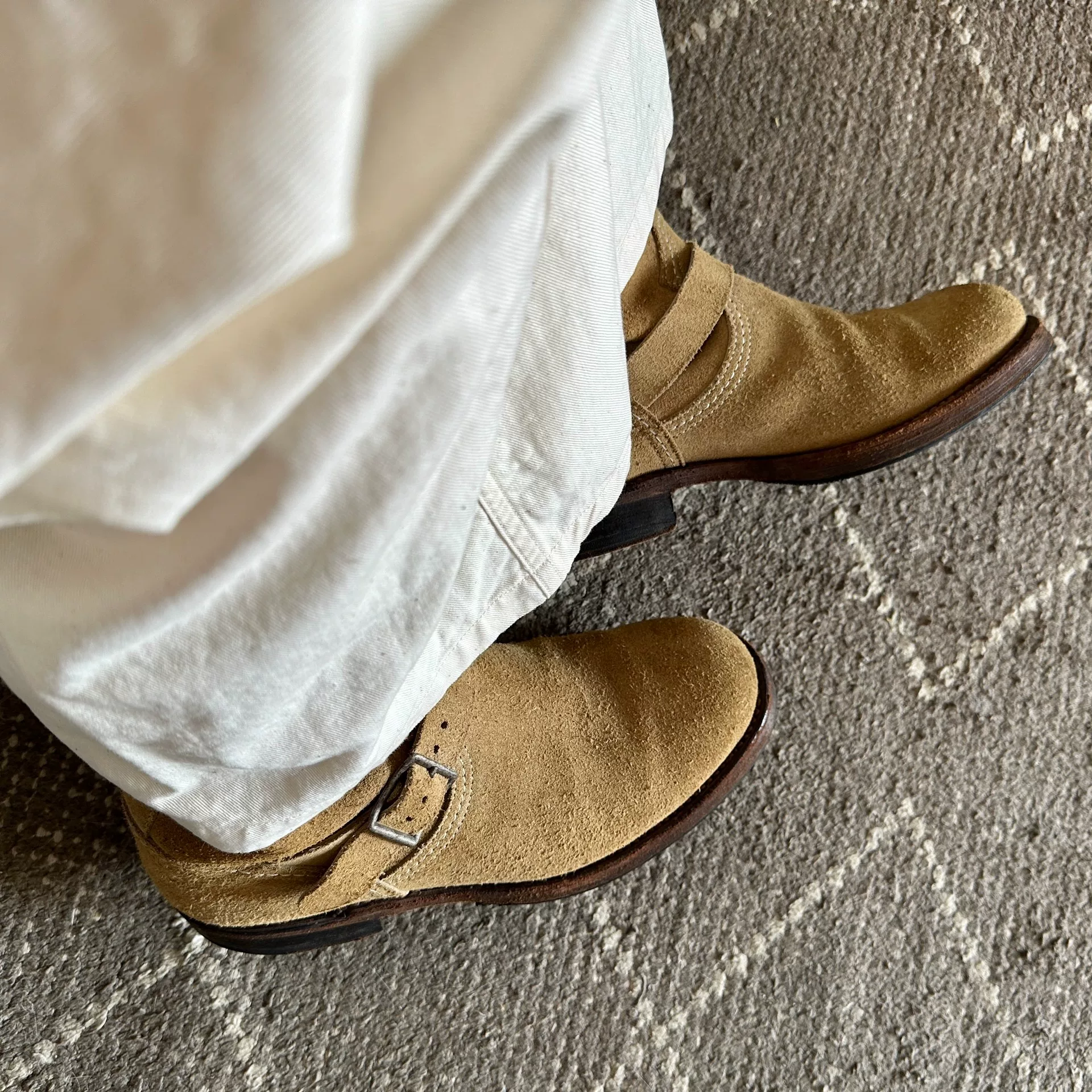 Phigvel Early Suede Engineer Boots