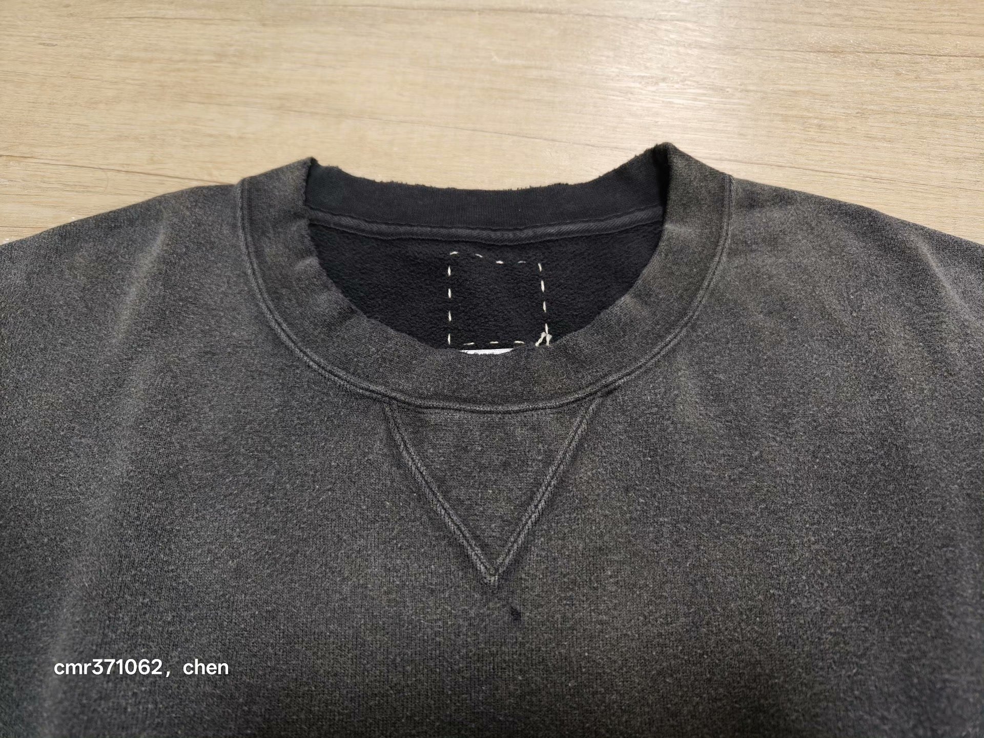 VISVIM 23SS COURT SWEAT L/S CRASH — front