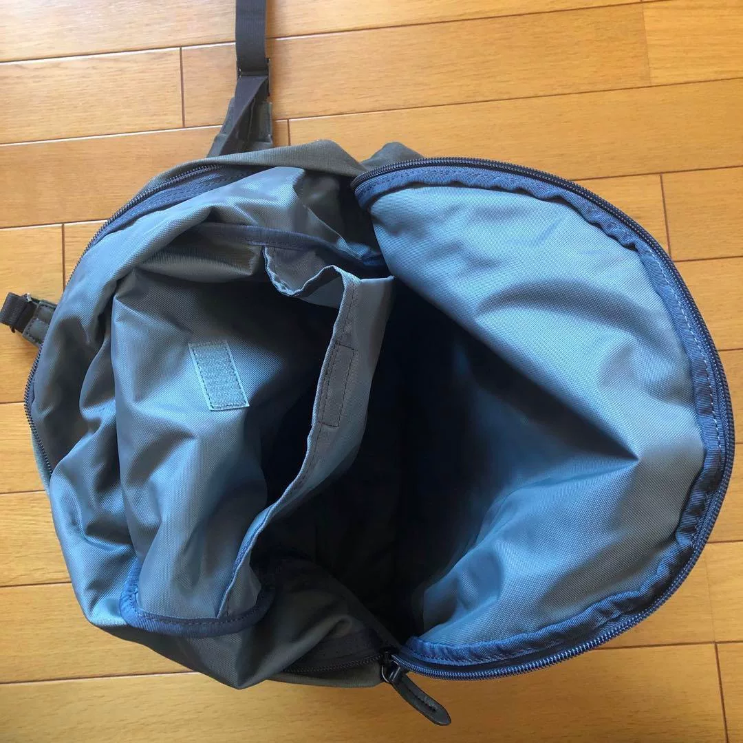 PORTER x BLUEBLUE Collaboration Backpack — label