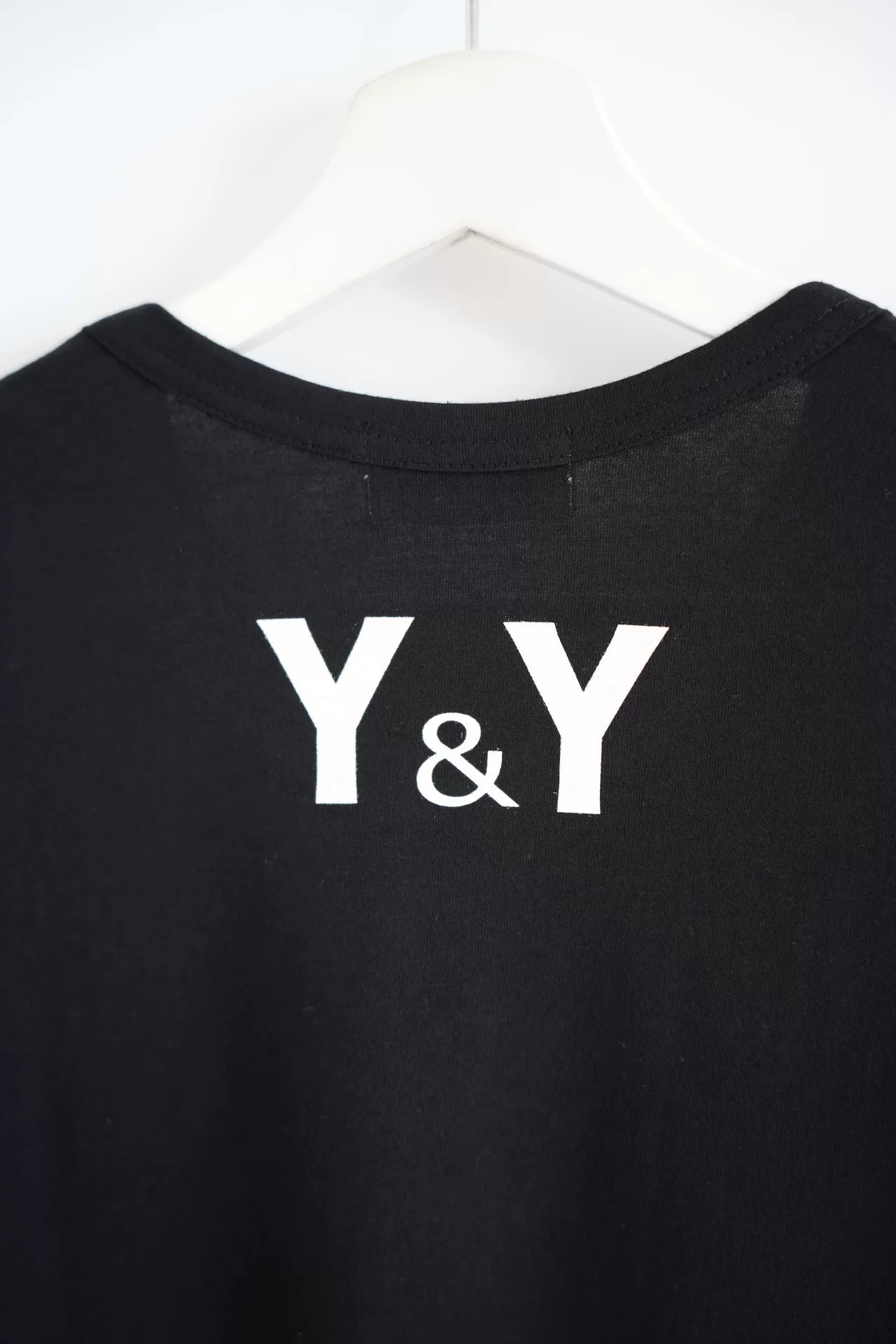 Yohji Yamamoto 24AW Bohemian Slogan Longsleeve T-shirt — label