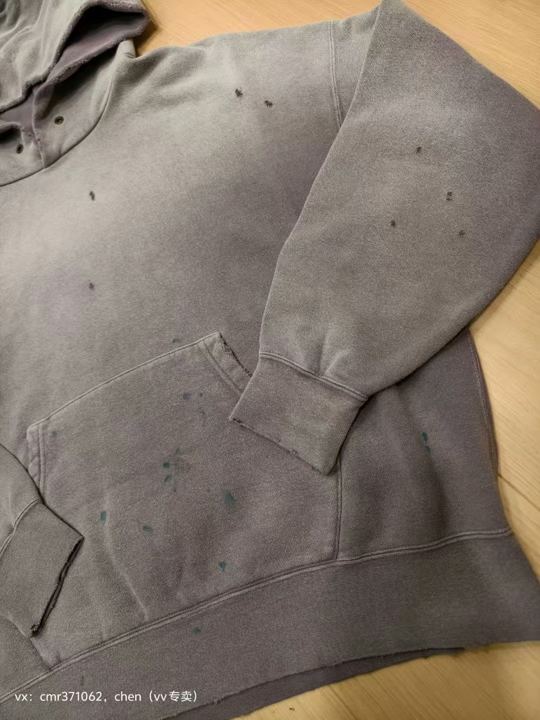 VISVIM 22AW AMPLUS SB HOODIE CRASH — label