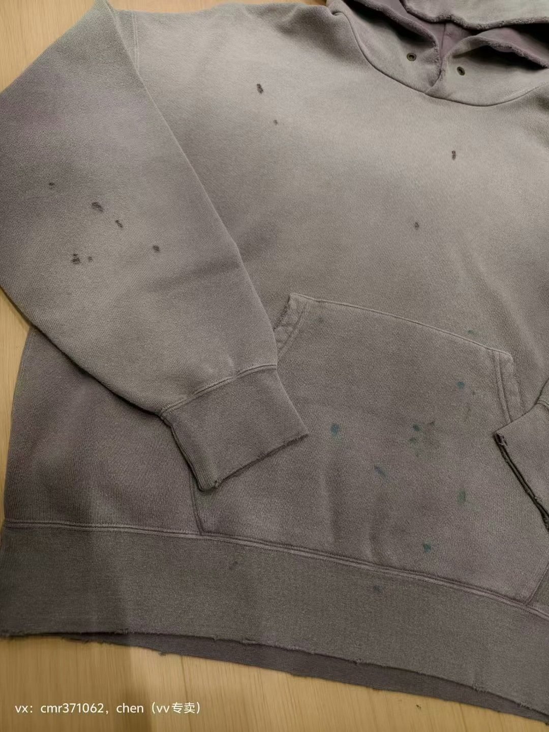 VISVIM 22AW AMPLUS SB HOODIE CRASH — back