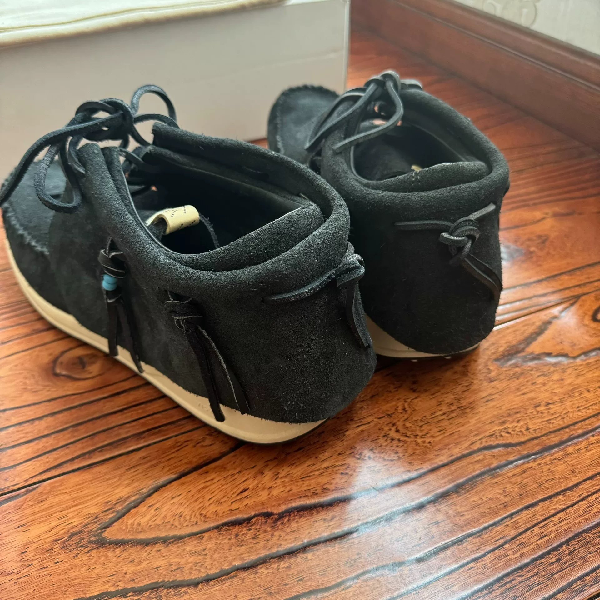 Visvim 18ss FBT VEG SUDE Shoes — label