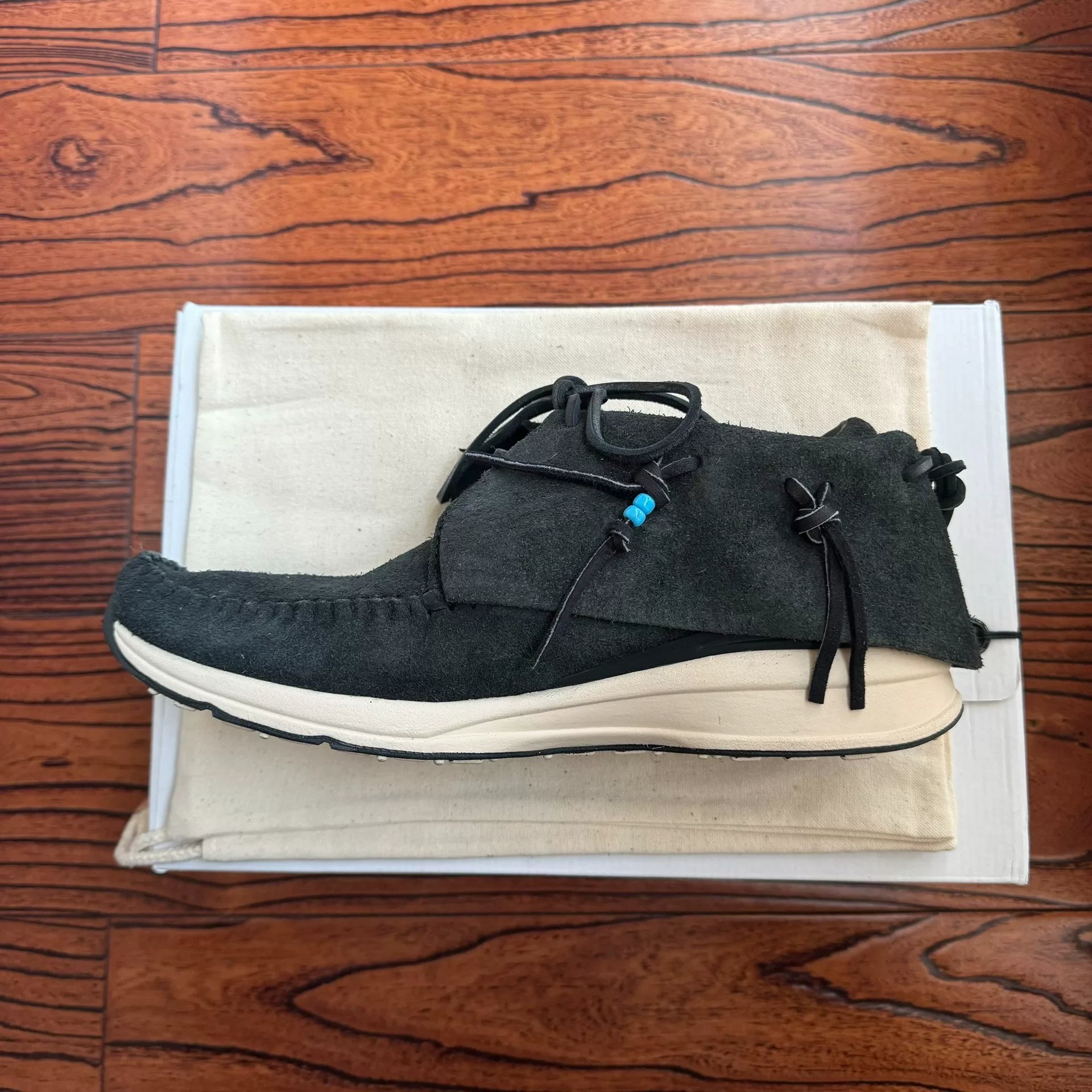Visvim 18ss FBT VEG SUDE Shoes — back