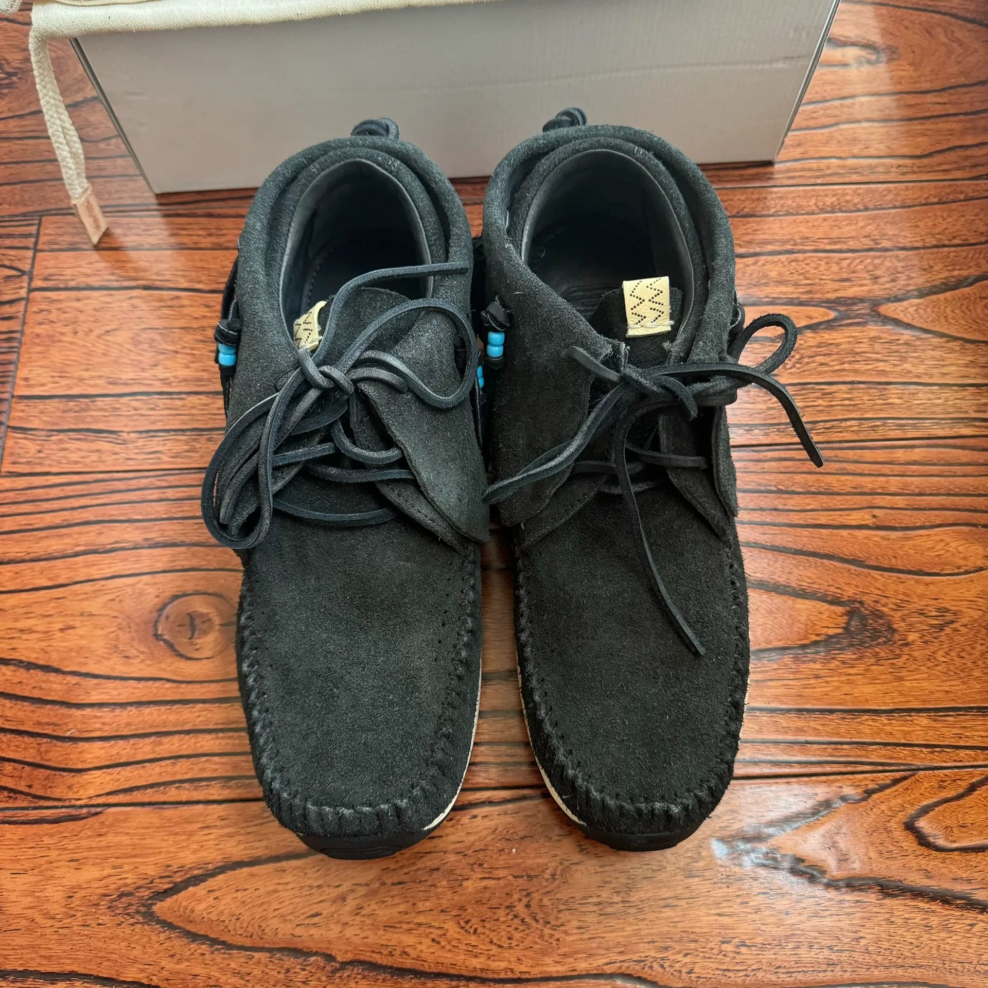 Visvim 18ss FBT VEG SUDE Shoes — front