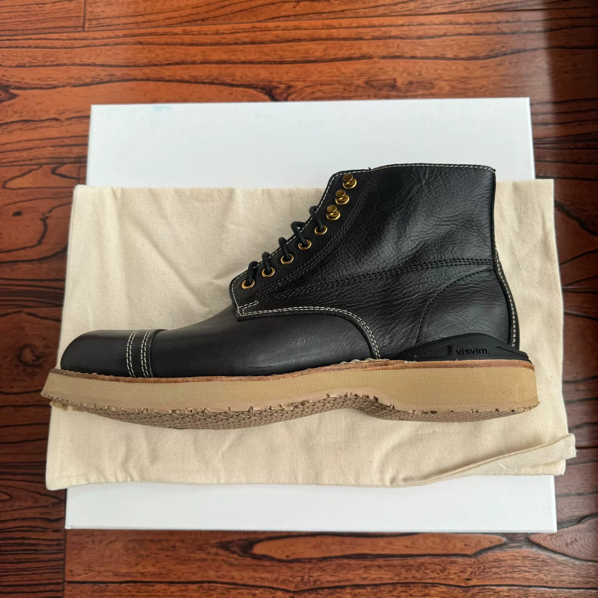Visvim 23AW VIRGIL CAP-FOLK Boots — detail