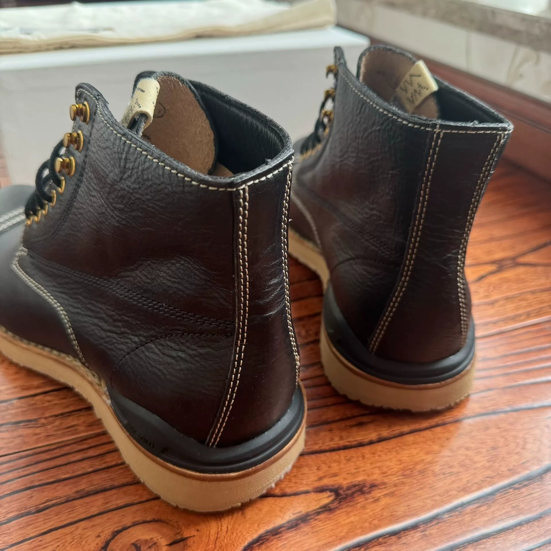 Visvim 23AW VIRGIL CAP-FOLK Boots — label